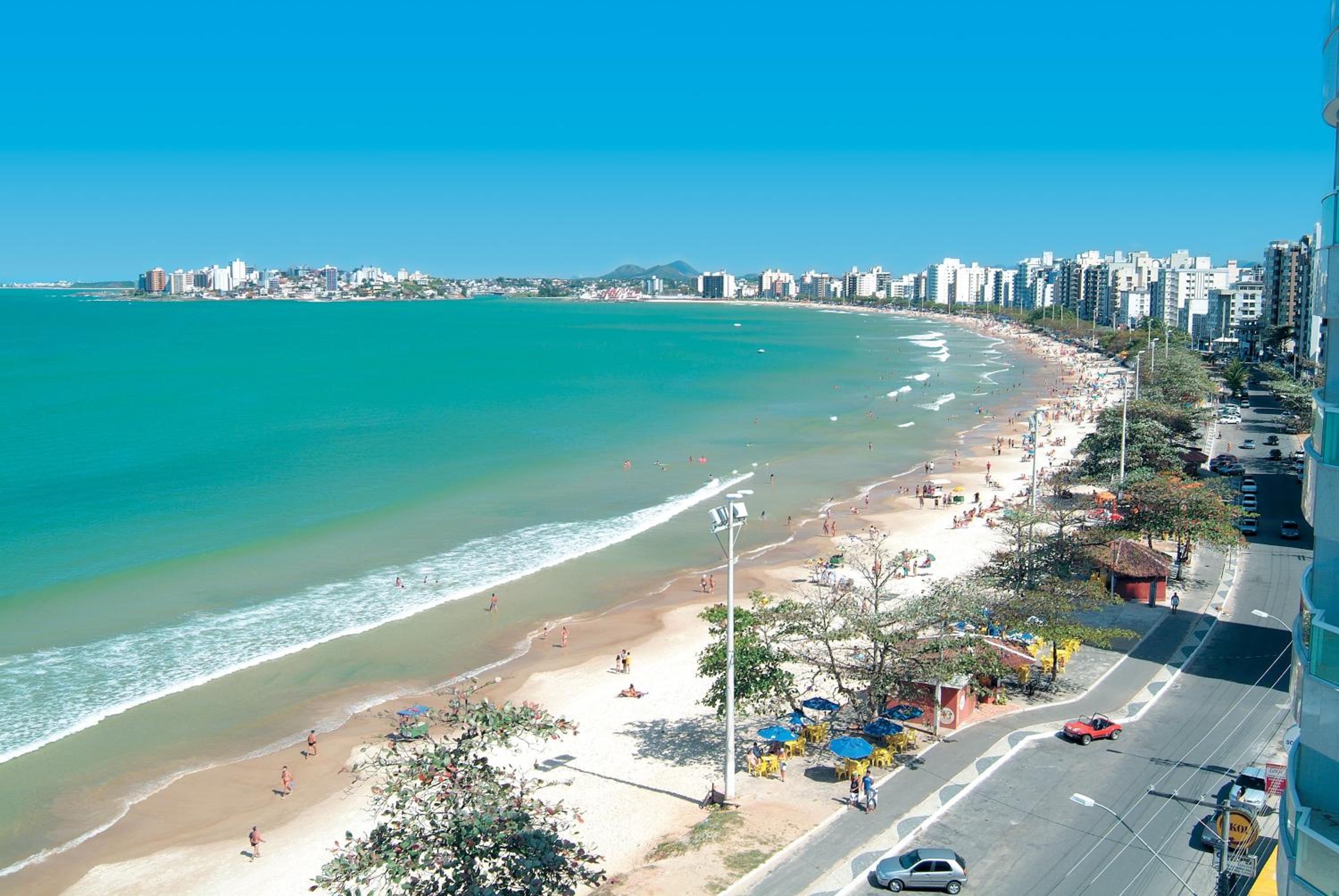 Apê MegaSofá - 3 quartos com Vista mar na Praia do Morro e 2 vagas garagem