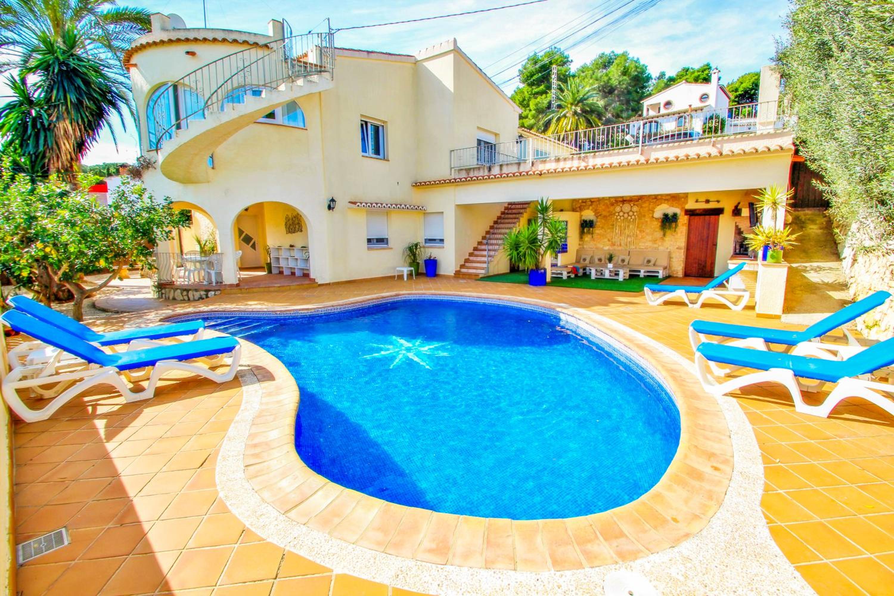 Hotel Kanky 6 - Modern, Well-equipped Villa With Private Pool In Benissa Coast