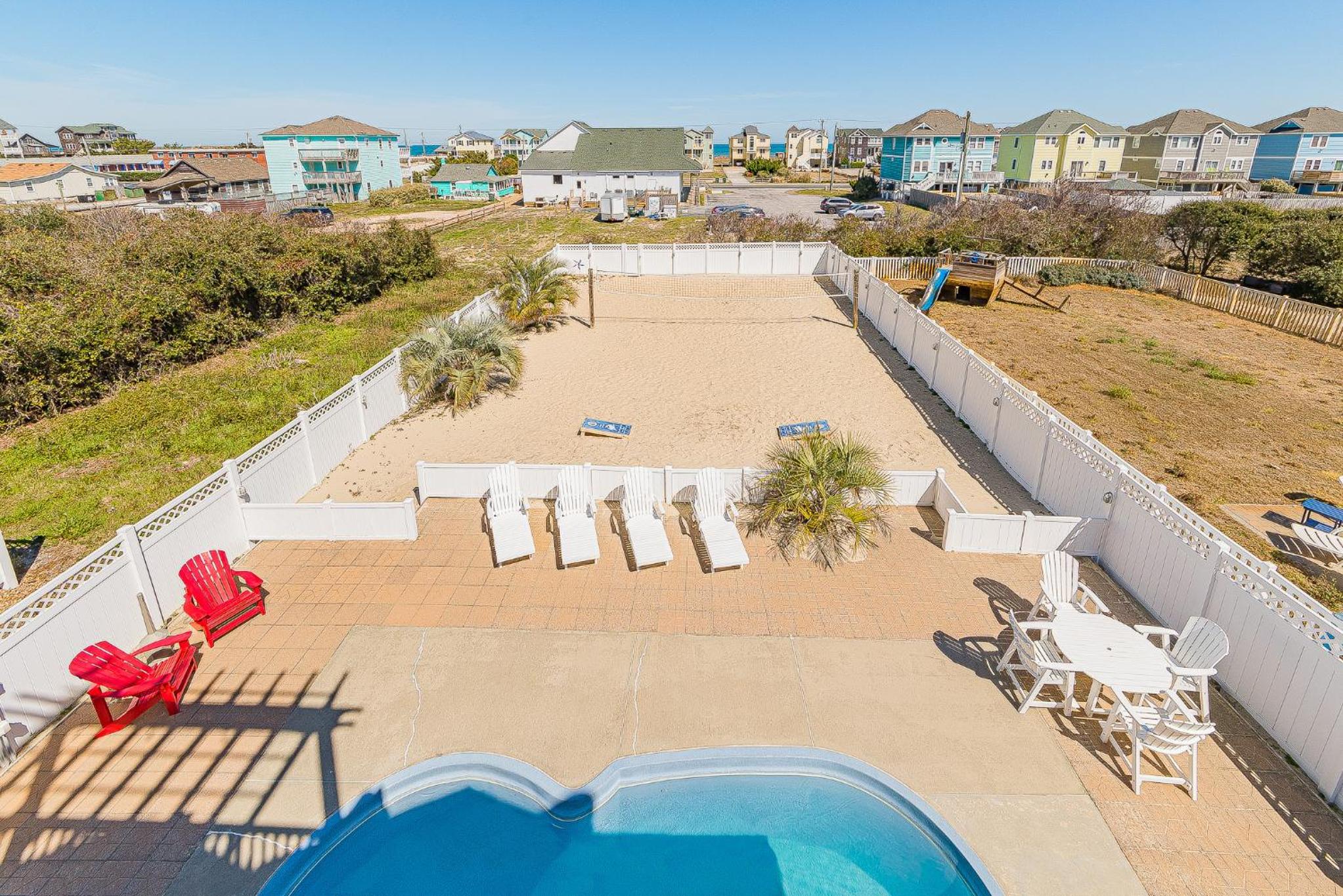 Dove Ocean - Old Nags Head Place, 350 Yds to Beach, Elevator, Pool, Hot Tub, Outdoor Kitchen view 4