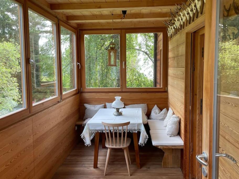 Chalet am Waldrand view 2
