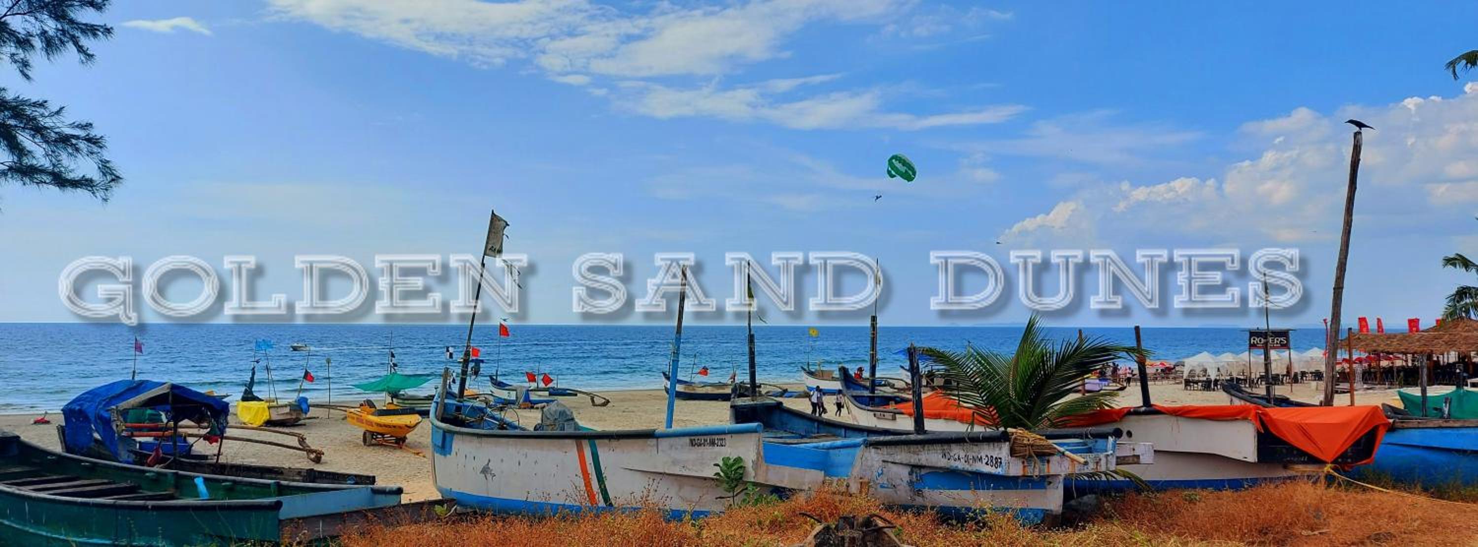 'Golden Sand Dunes' 1bhk Benaulim beach apartment view 5