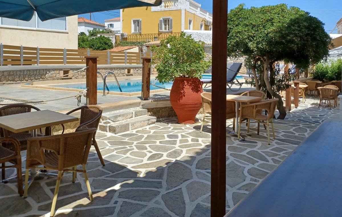 outdoor BBQ area