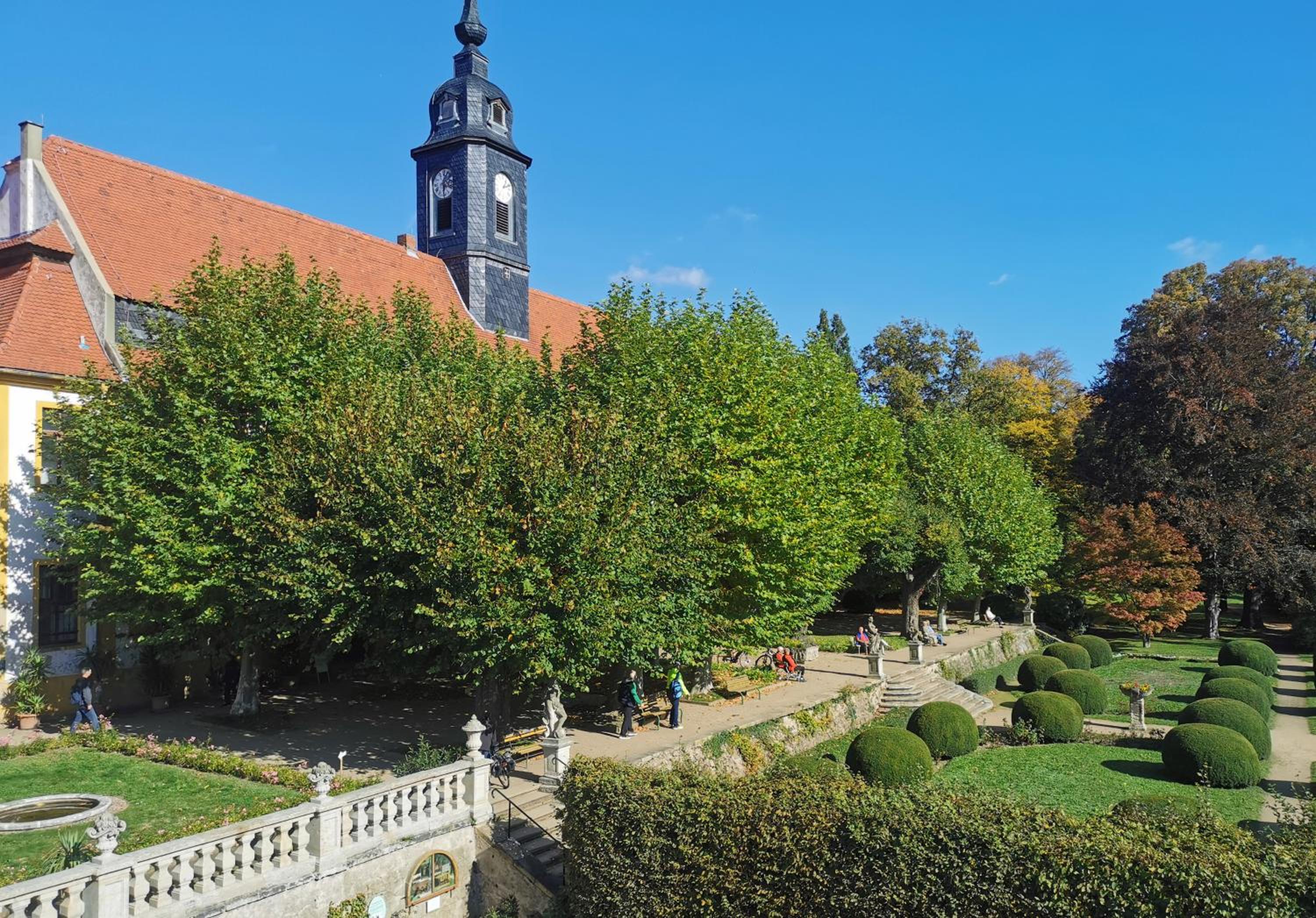 Große FeWo im Schlossensemble Seußlitz