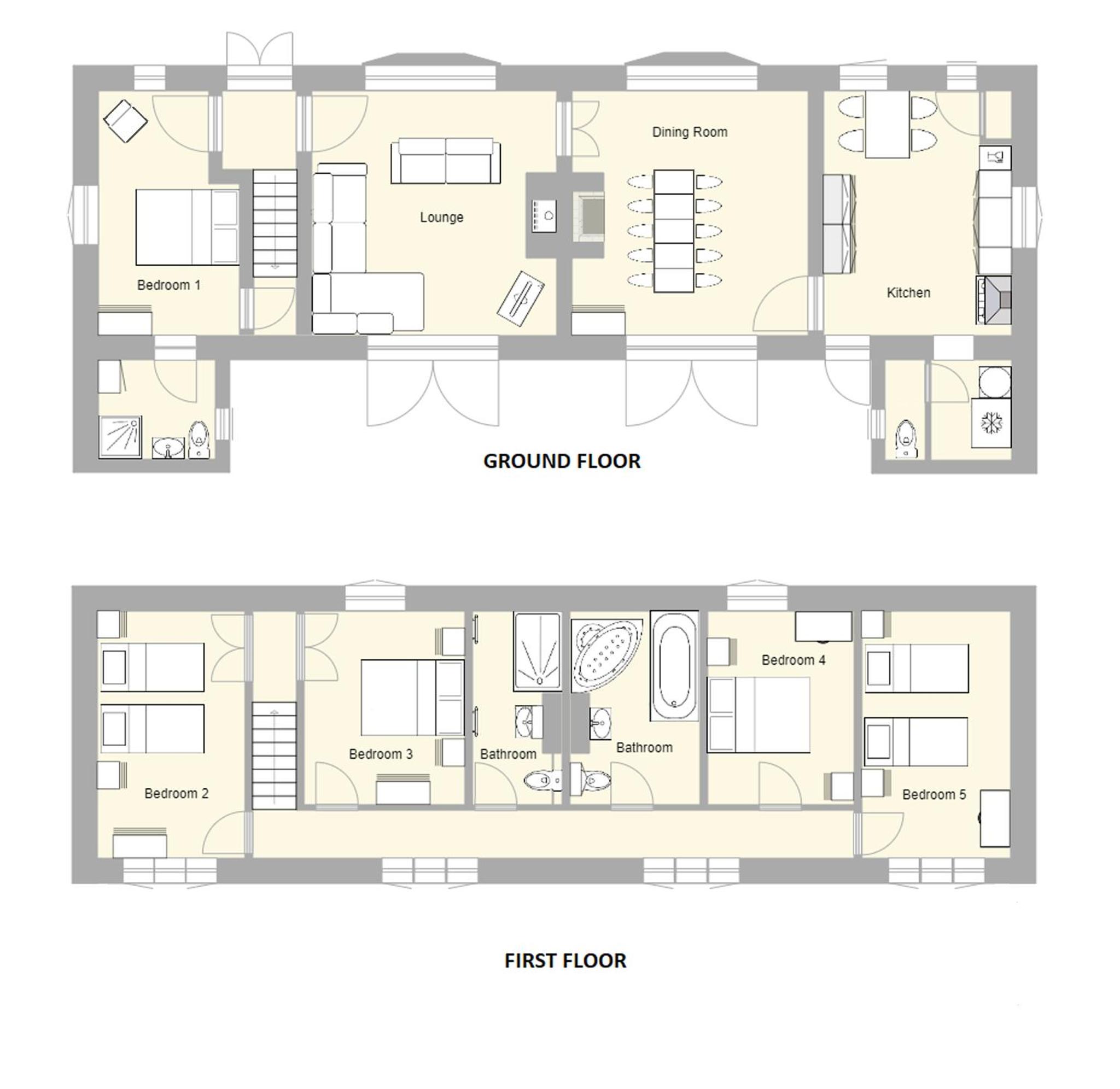 The East Wing at Rufford Park Lodge, Hot Tub Retreat view 4