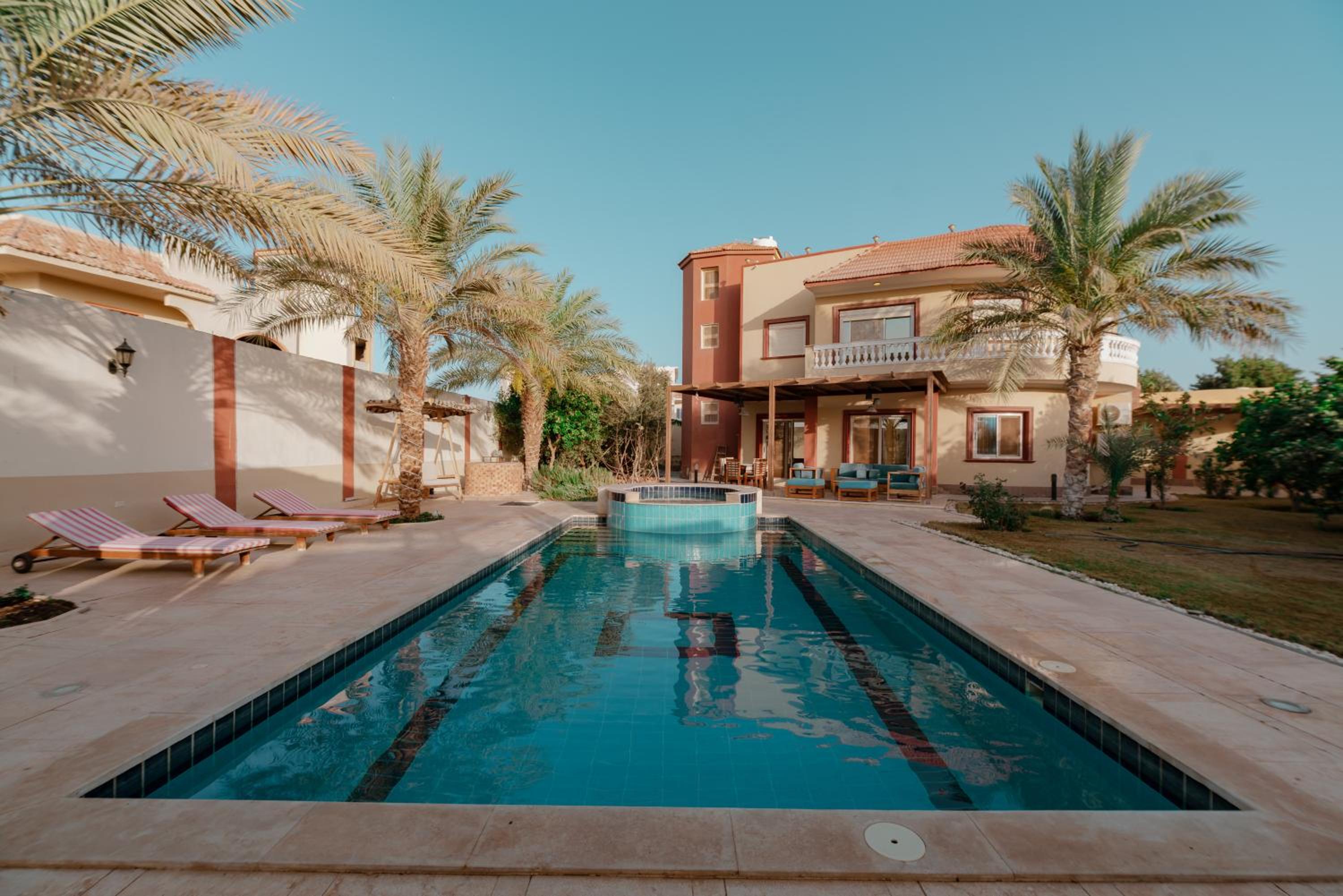 Luxury private villa with pool