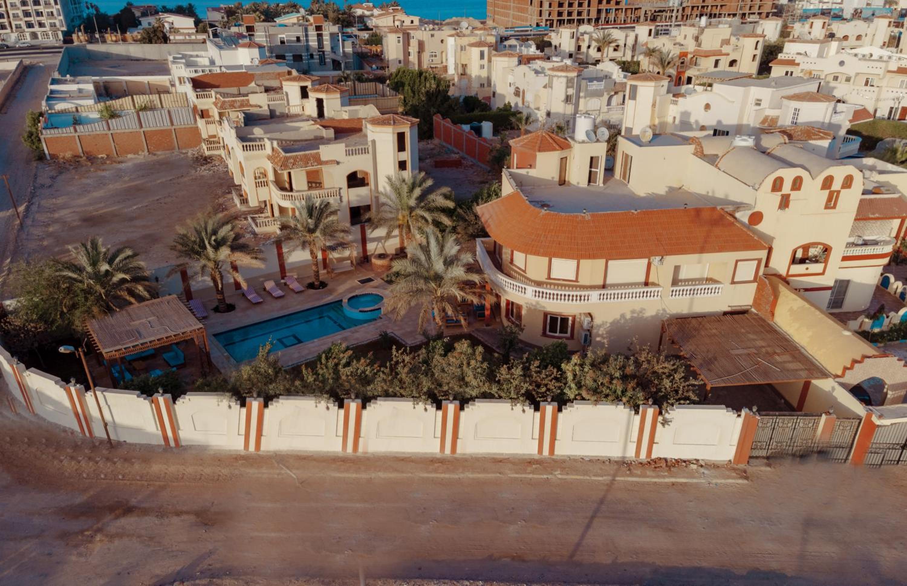 Luxury private villa with pool
