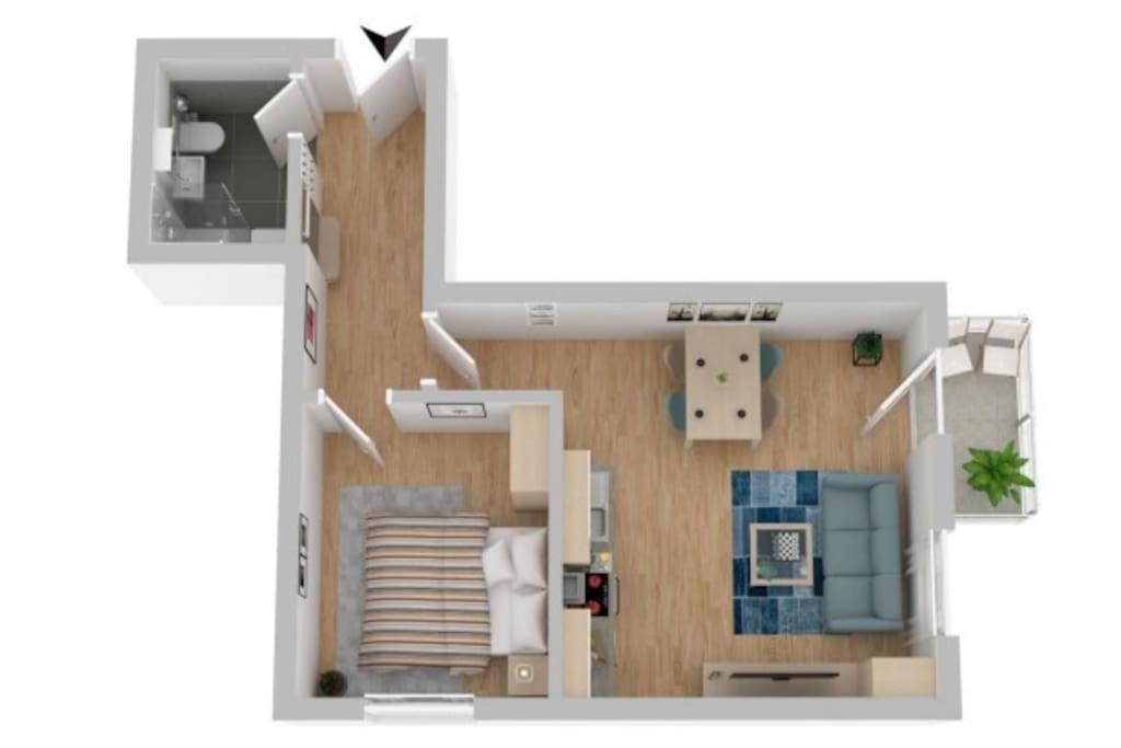 coffeelounge: zentrale Wohnung mit Küche inkl. Kaffee