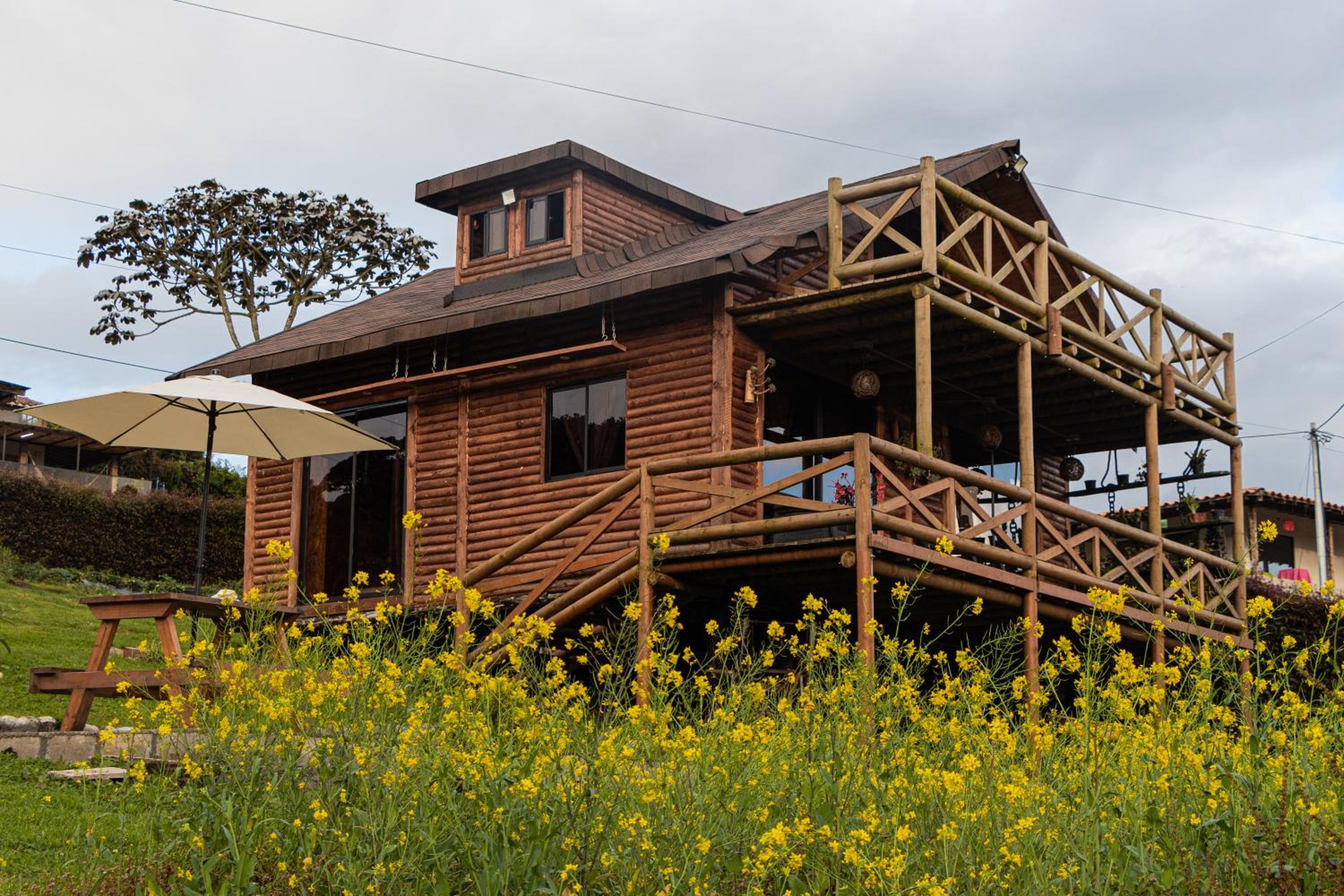 Luz del bosque, chalet con jacuzzi y chimenea en Santa Elena view 3