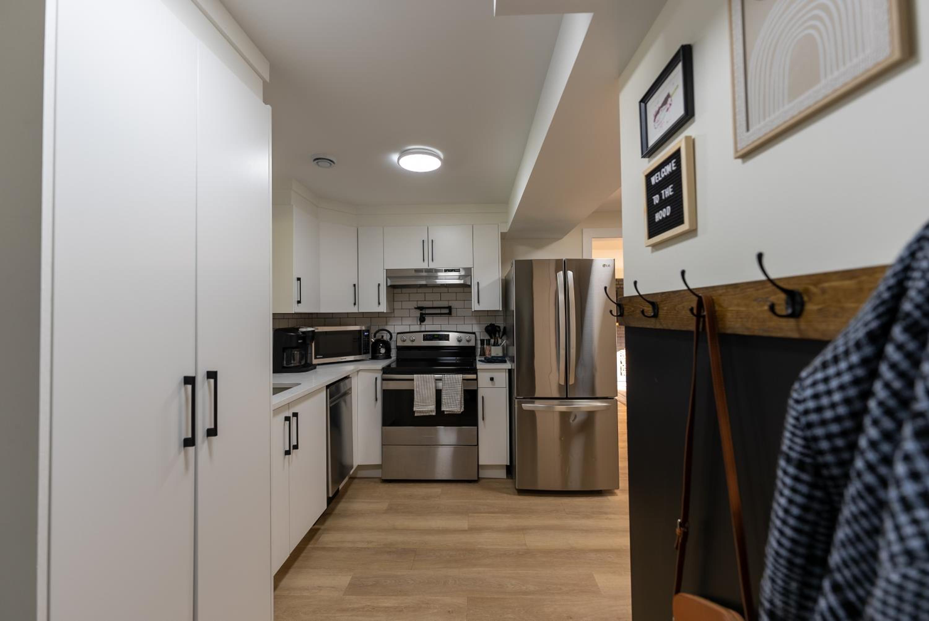 Guest Suite steps away from parks, trails & transit.