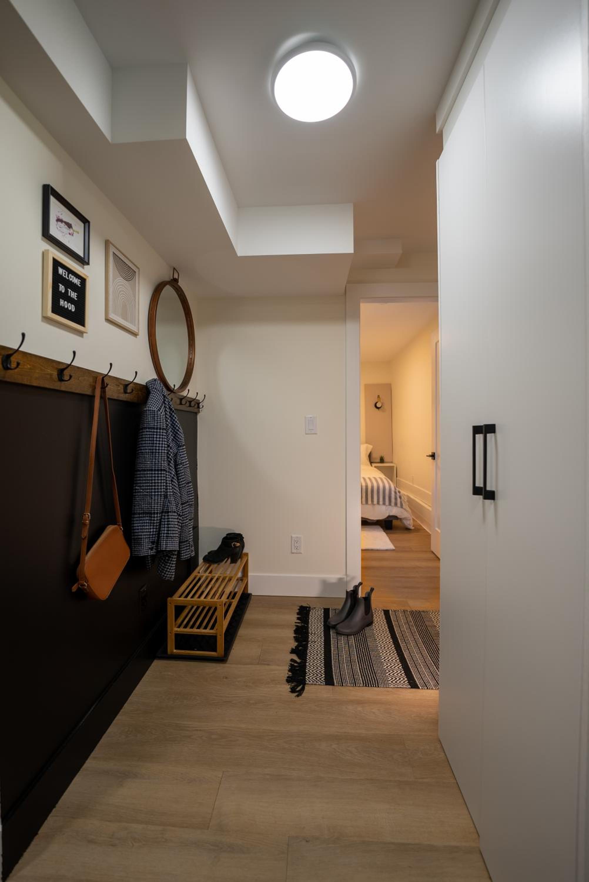 Guest Suite steps away from parks, trails & transit.