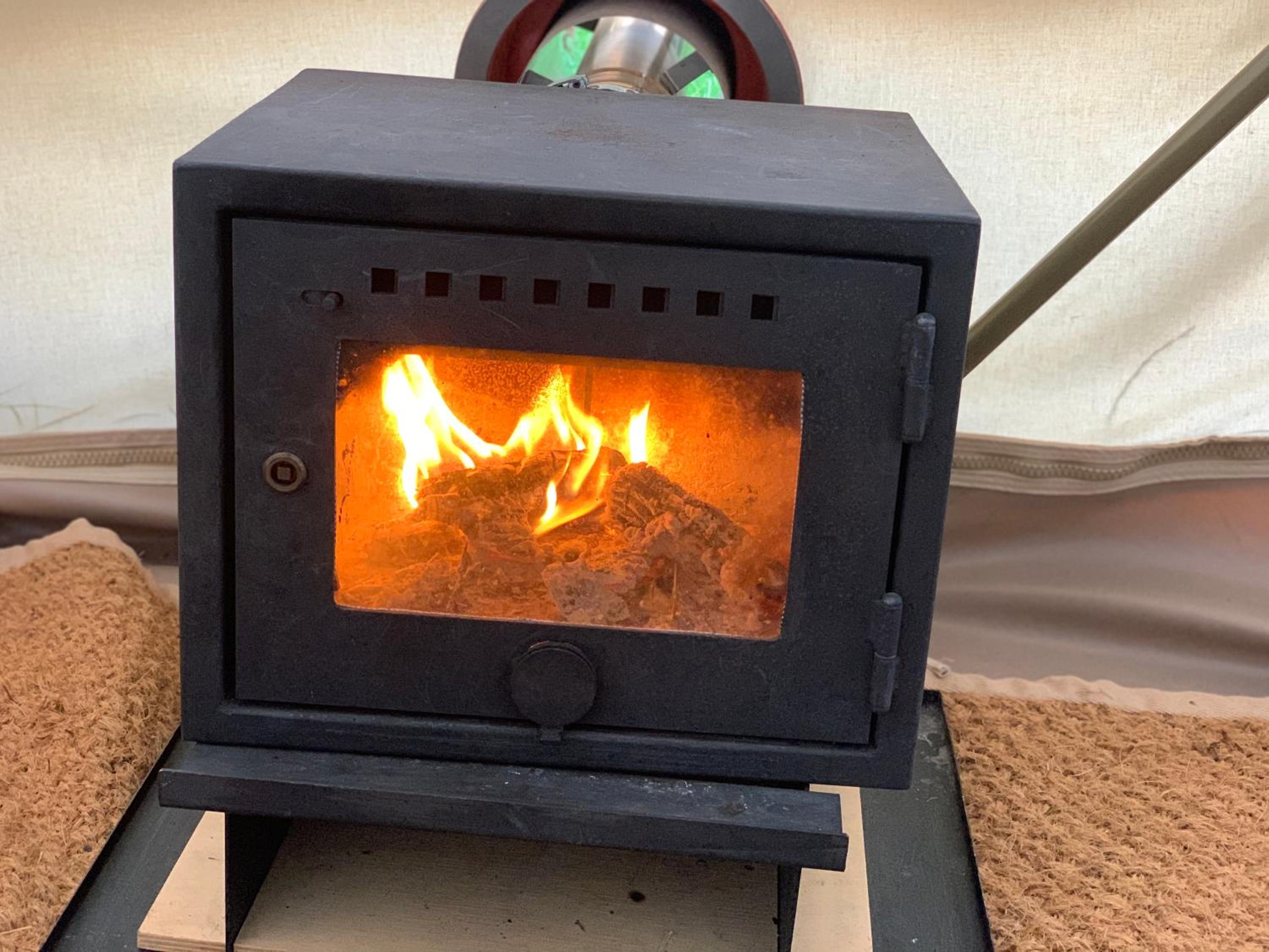 Home Farm Radnage Glamping Bell Tent 8, with Log Burner and Fire Pit view 5