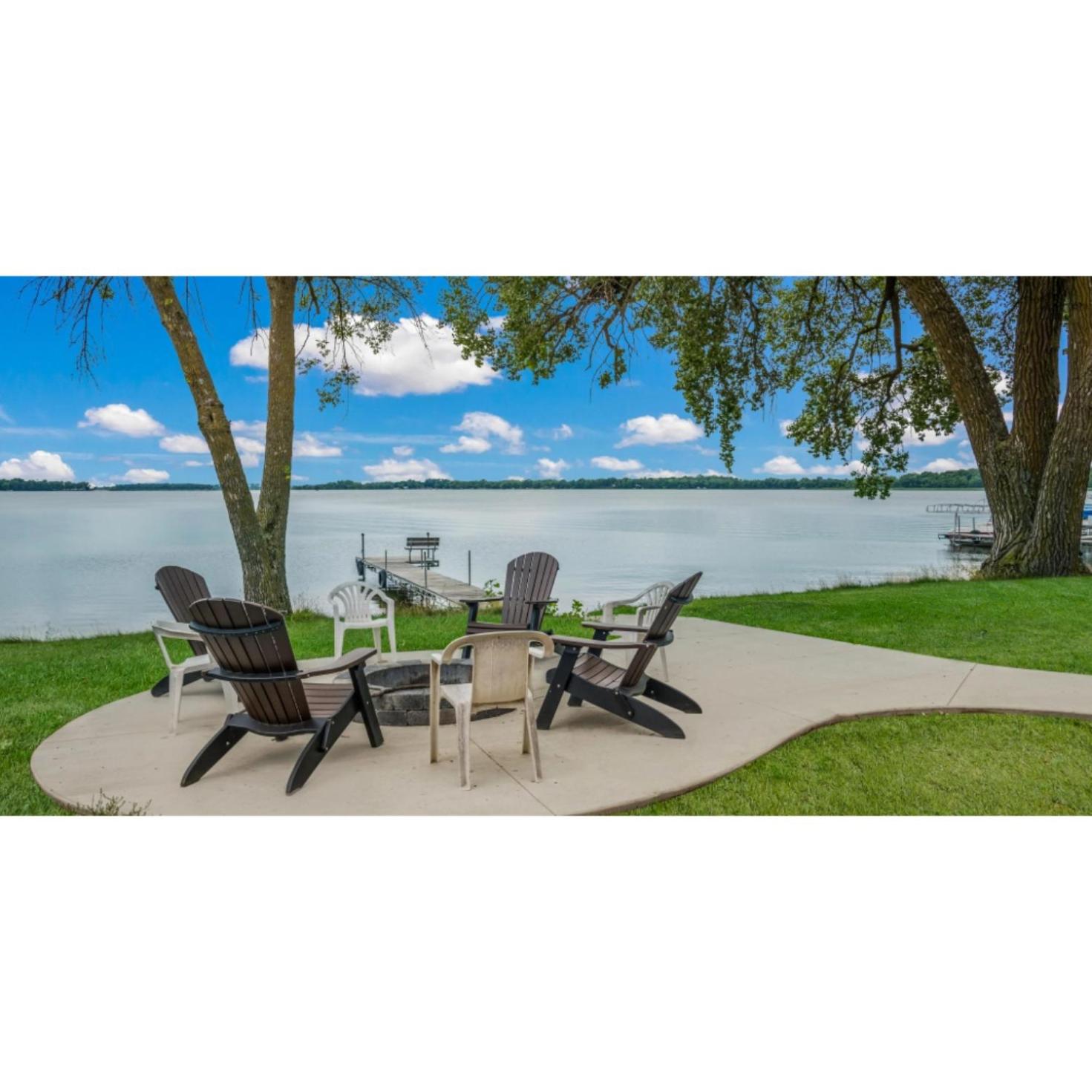 outdoor BBQ area