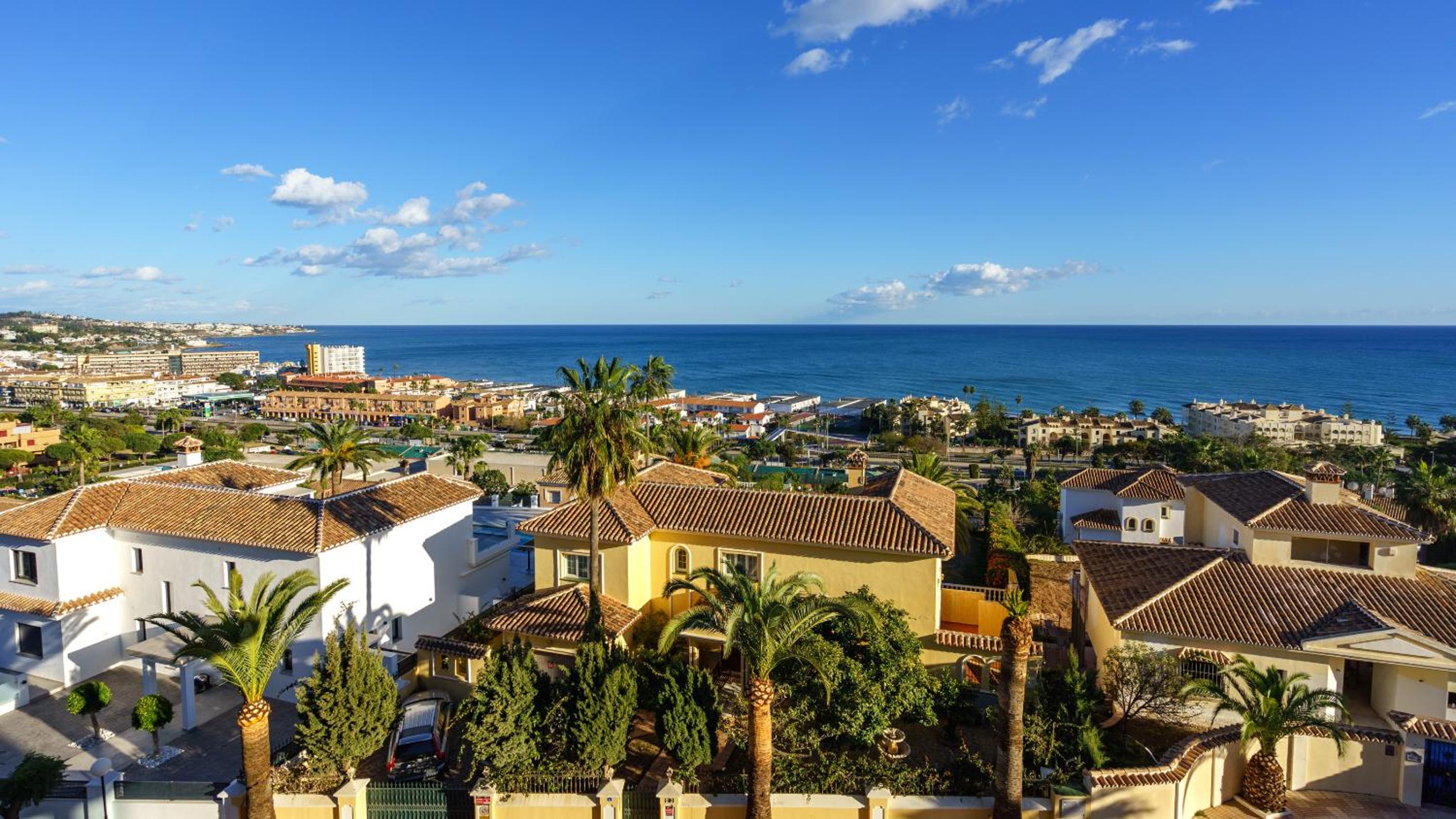 La Cala sea view balcony with pool Ref 189 view 3