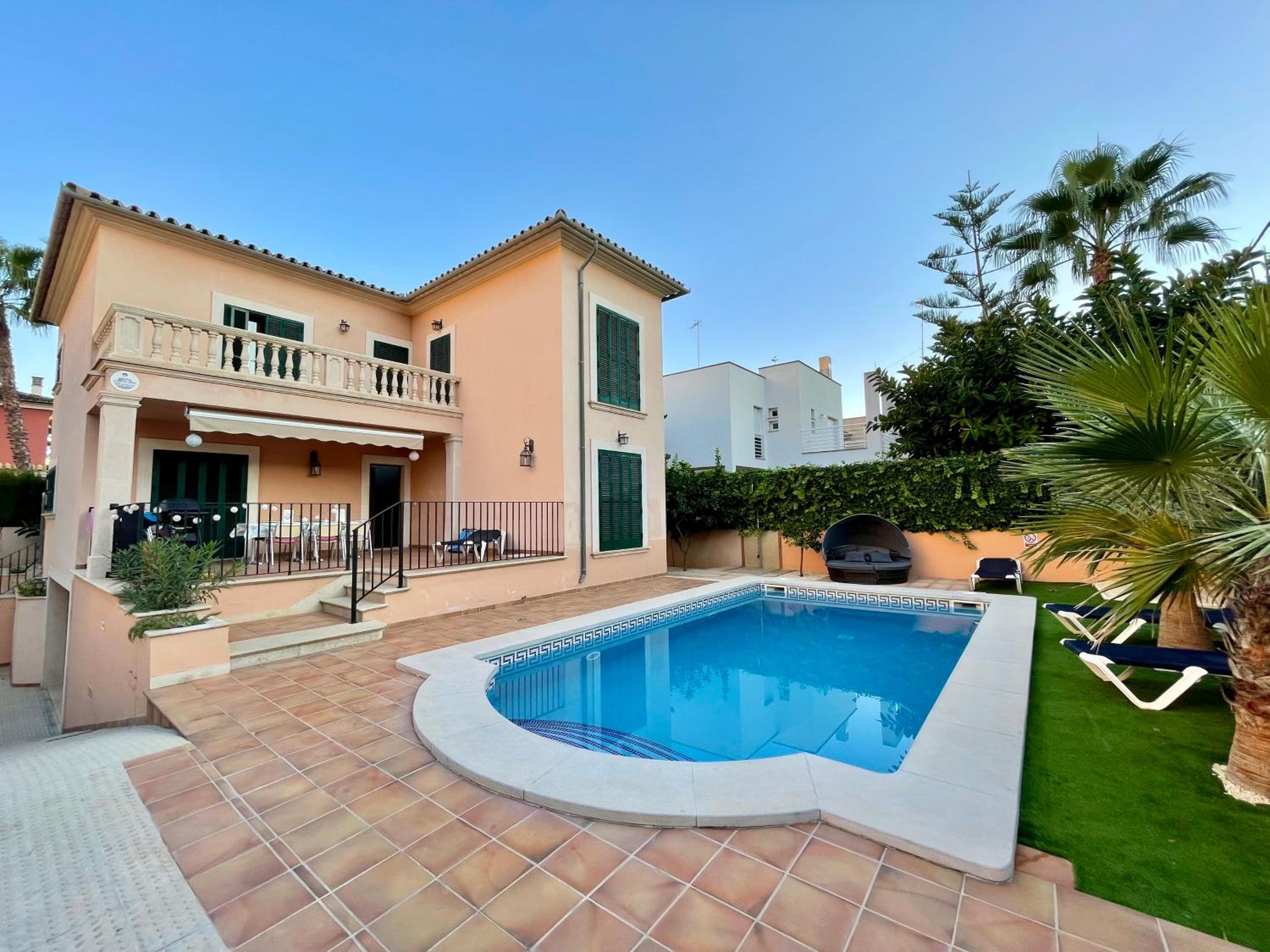 Can Jaume Ferienhaus an der Playa de Palma mit Pool view 3
