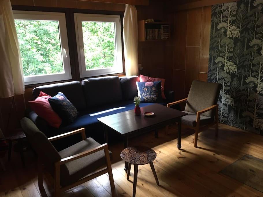 Cozy mountain cottage with terrace in Dolni Lomna