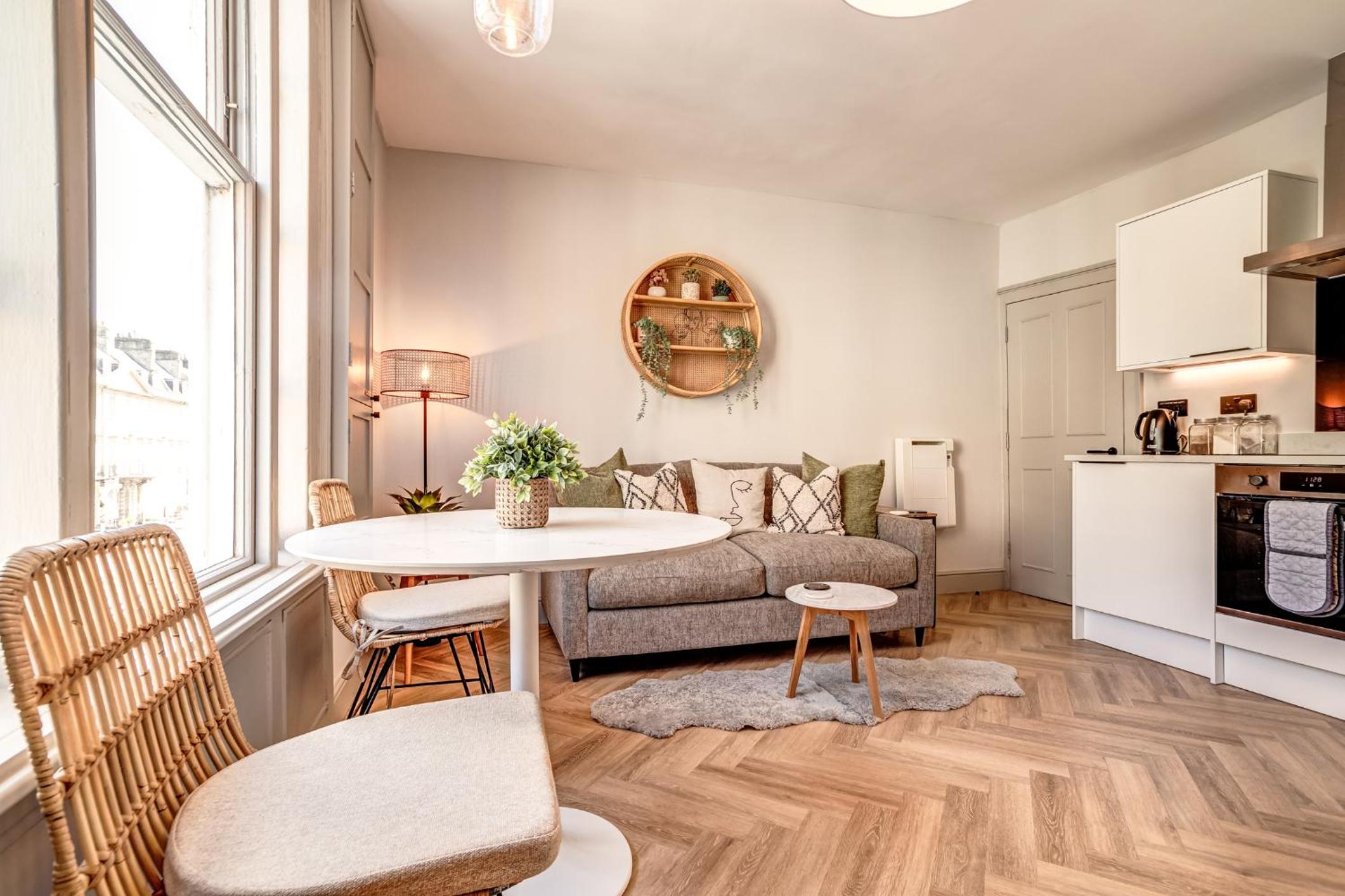 Central Bath Japandi Apartment Artizans Den view 4