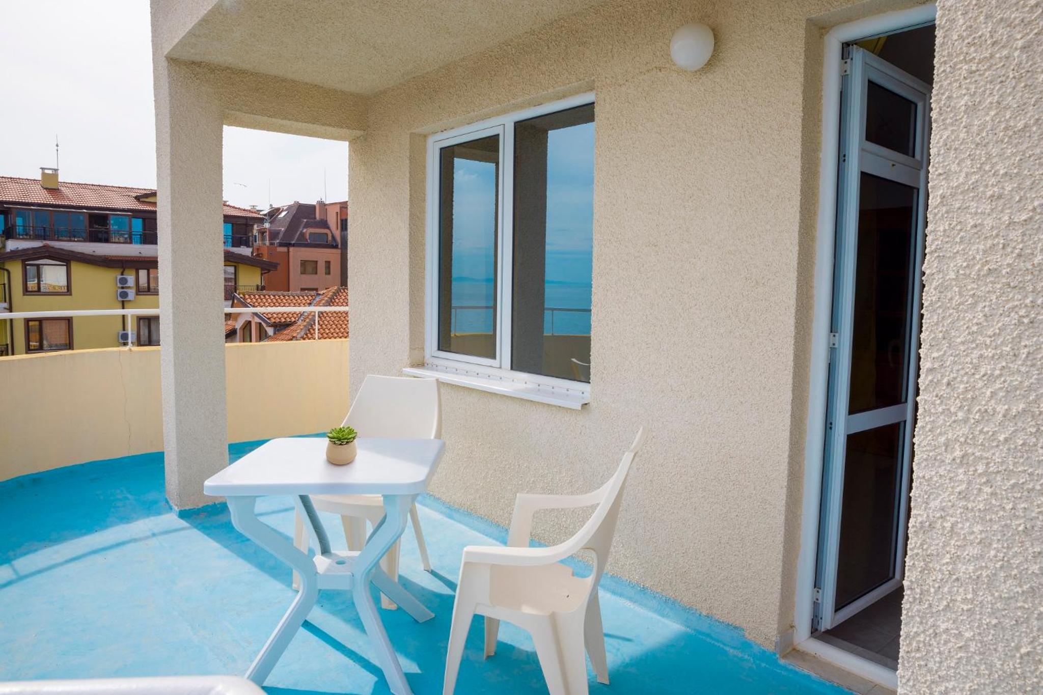 Panorama Chantall-izby,apartmány s výhľadom na more