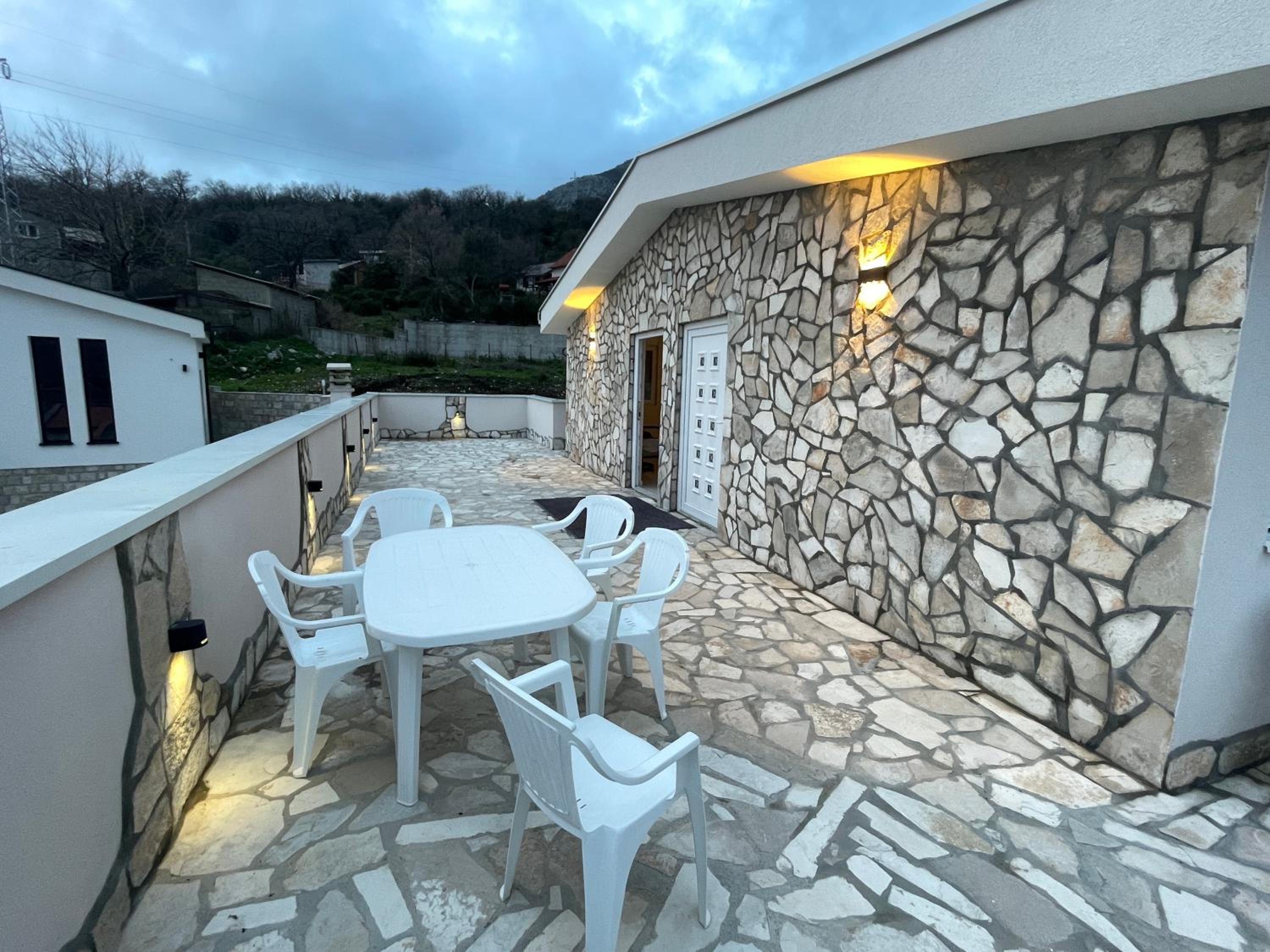 Villa Tunaj new Pool and BBQ view 2