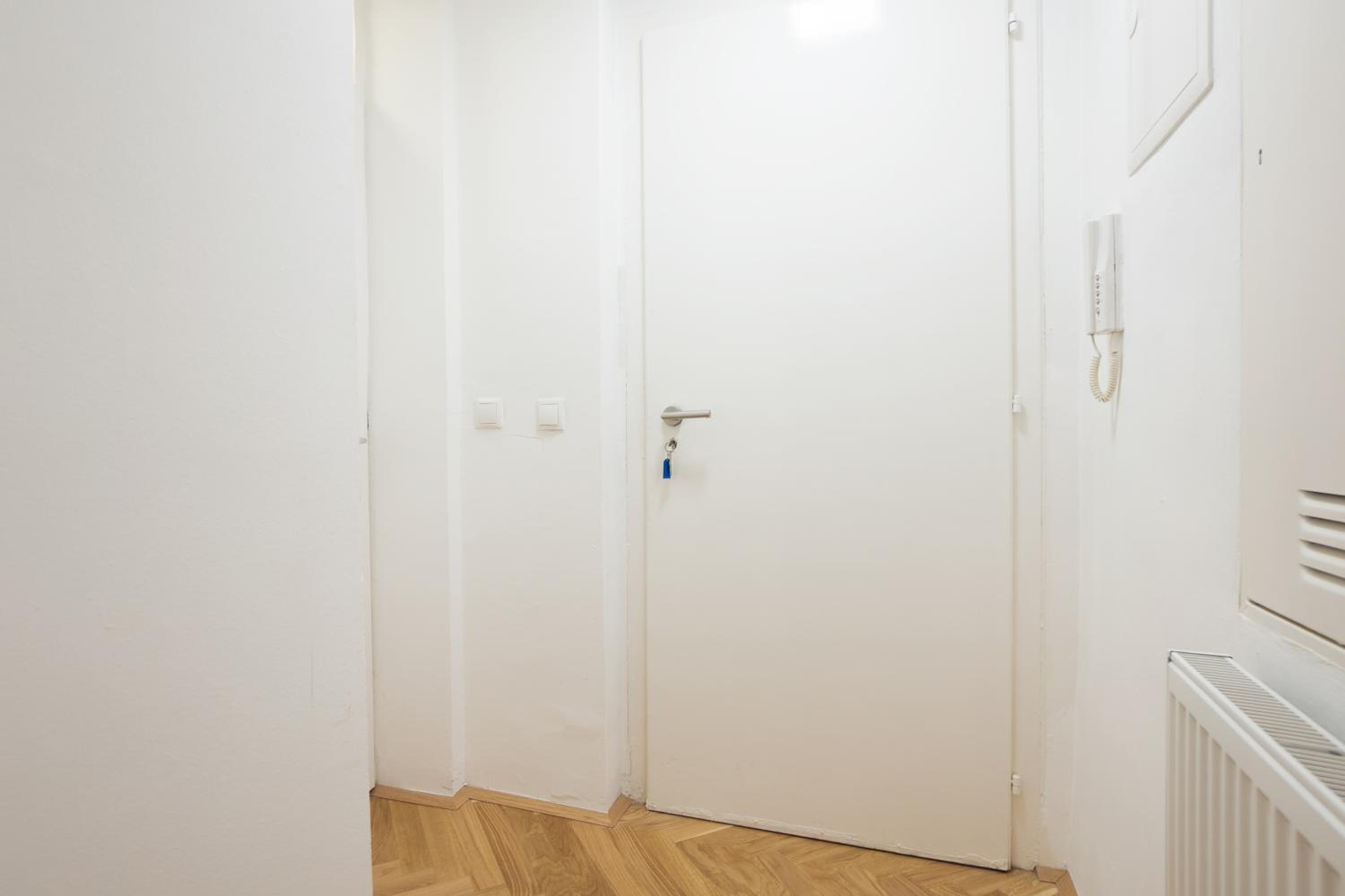 Modern hotel-styled apartment in the second district of Vienna.