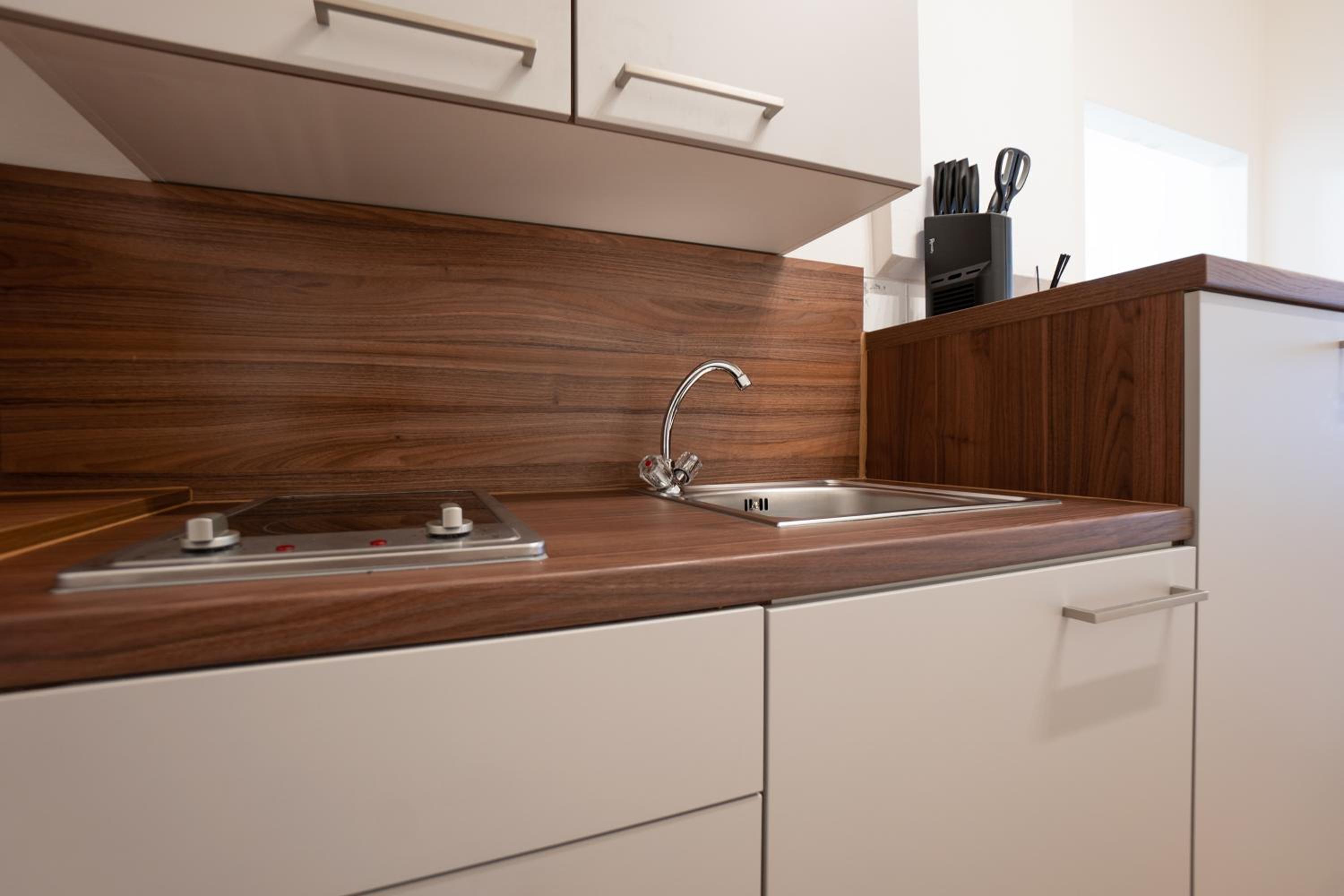 Modern hotel-styled apartment in the second district of Vienna.