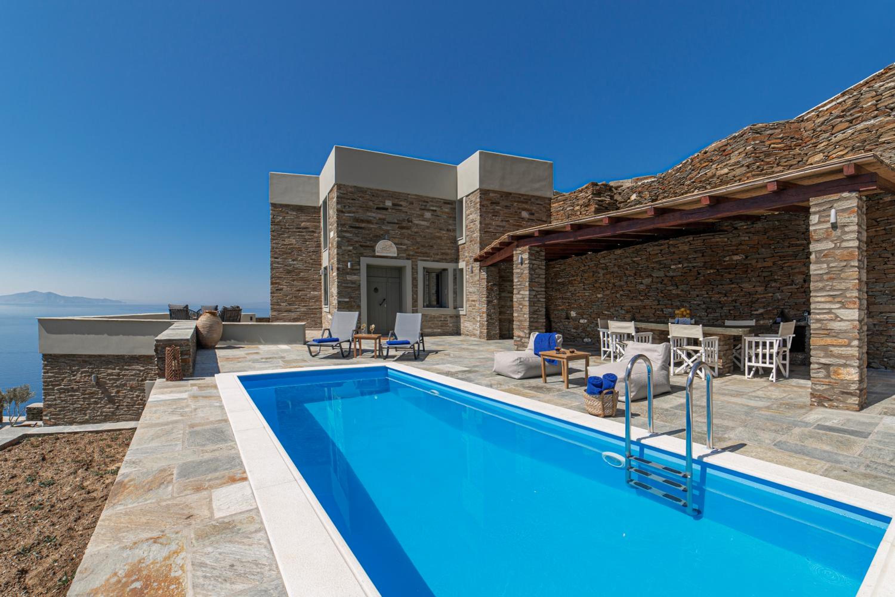 Acron Andros - 3 Bedroom Villa with Private Pool view 4