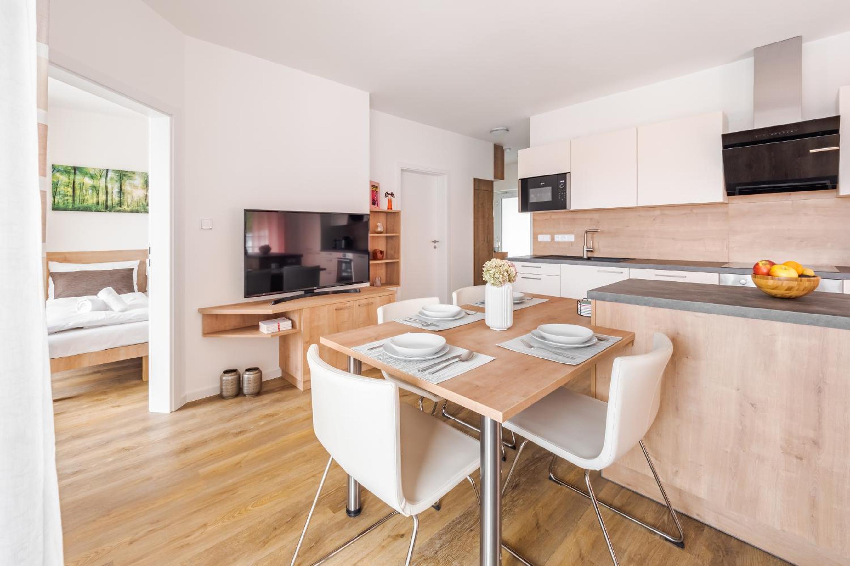 Deluxe Apartment Lipno - Lake Side Village, Frymburk nad Vltavou
