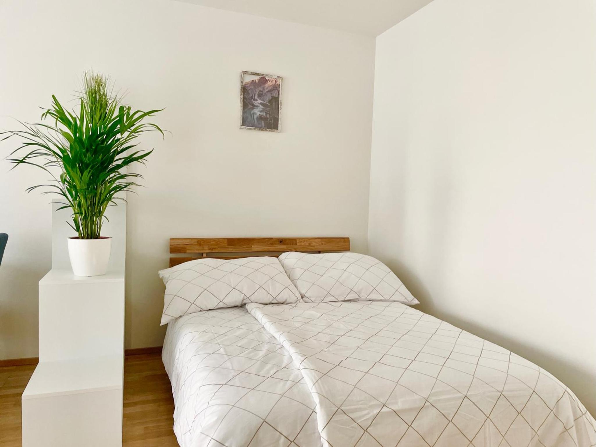 Central 55m2 Flat With Balcony & Parking