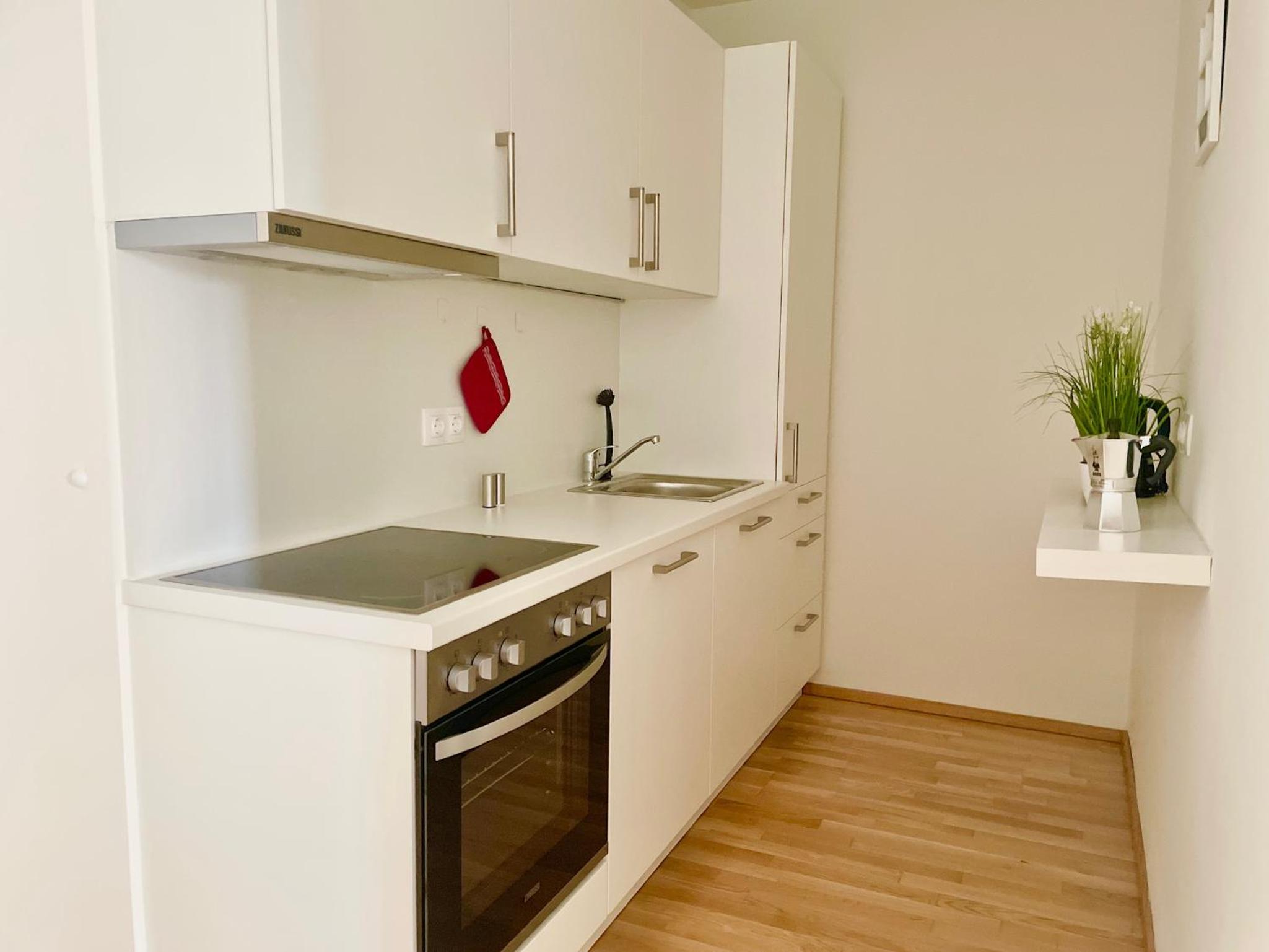 Central 55m2 Flat With Balcony & Parking