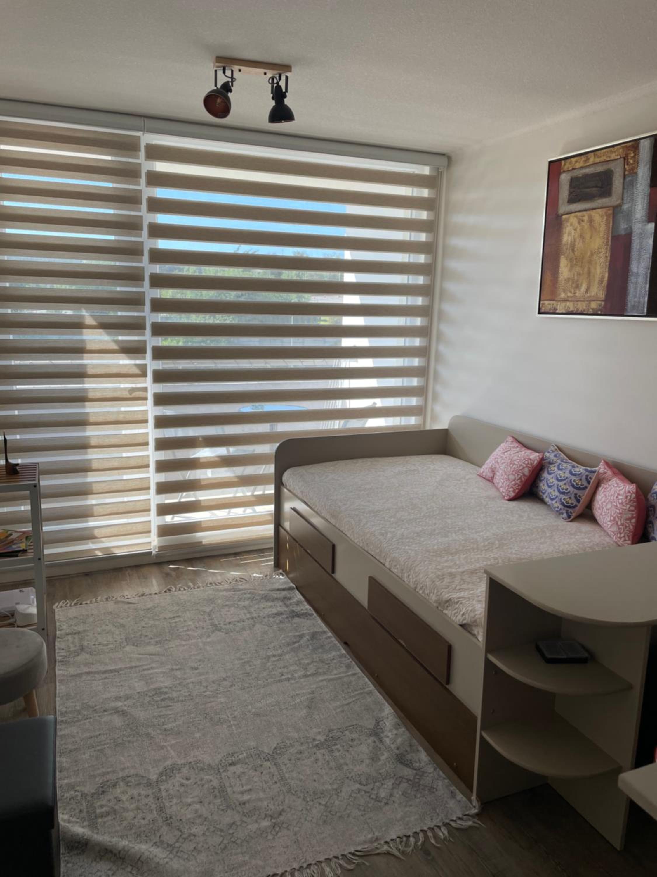 Departamento en Pelluco Alto, sector tranquilo y confortable con estacionamiento privado