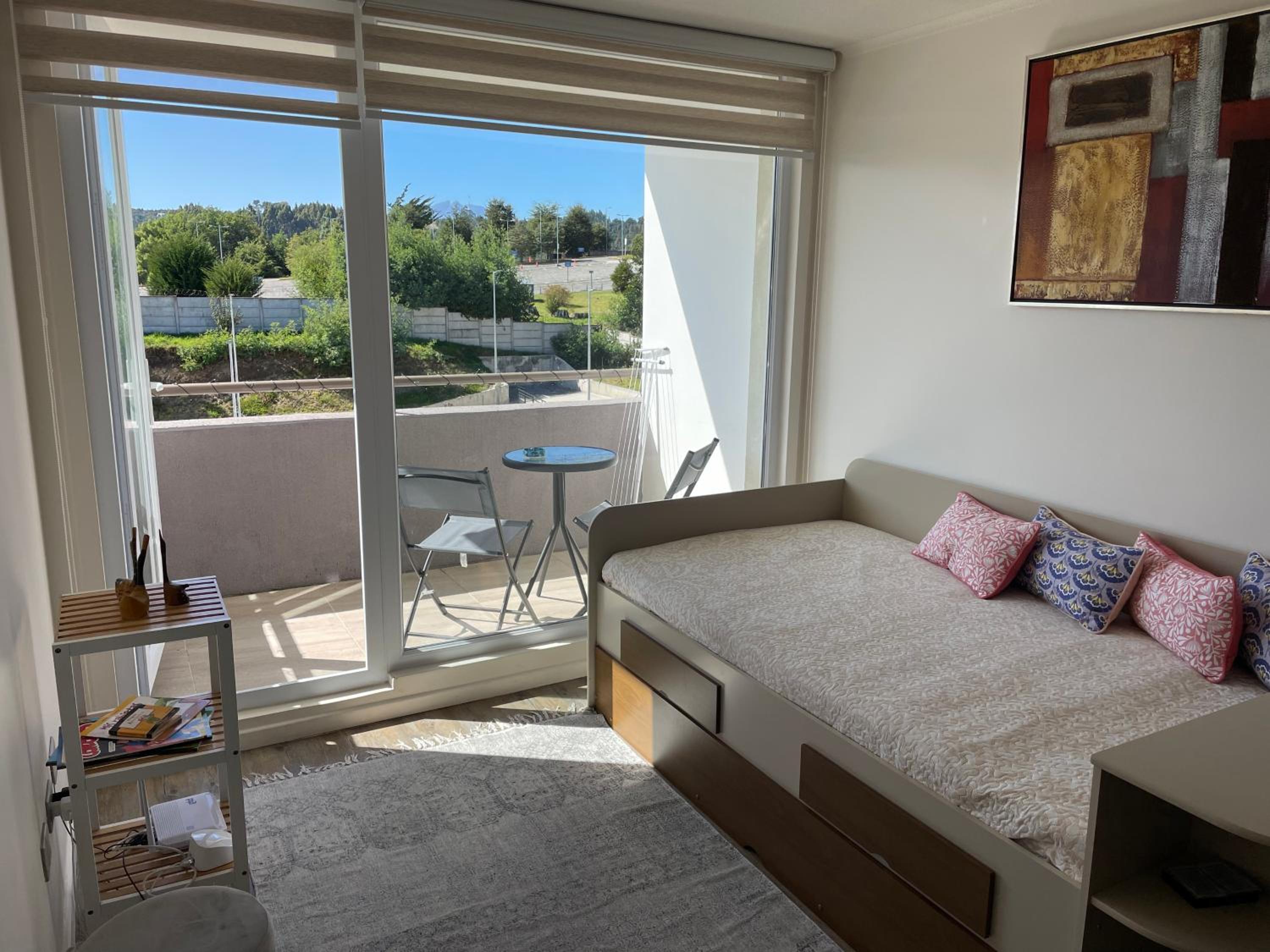 Departamento en Pelluco Alto, sector tranquilo y confortable con estacionamiento privado