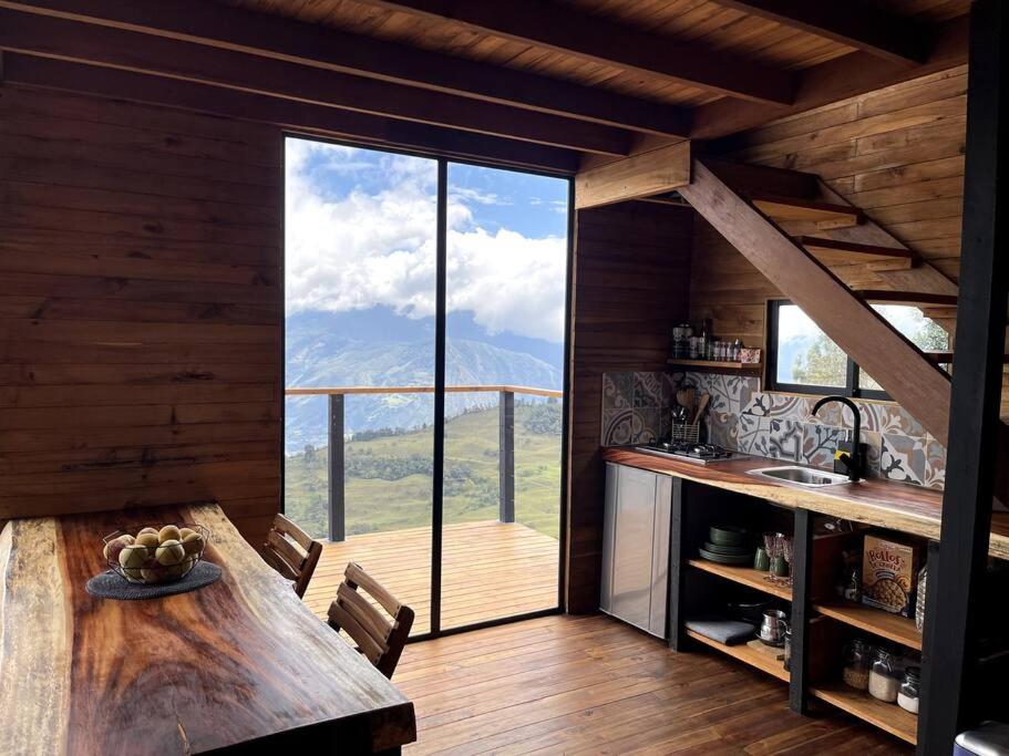 Entre Cumbres - Cabaña con vista a la cordillera