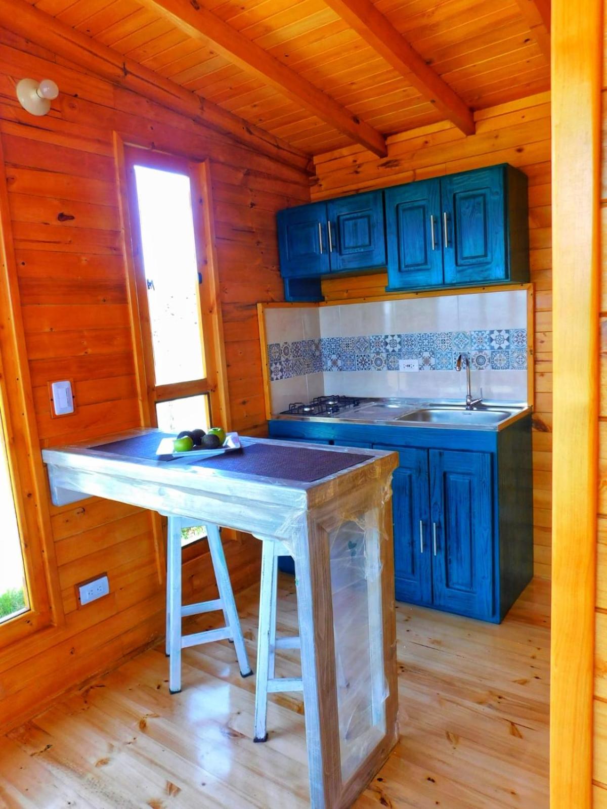 Cabaña con vista a la laguna de Tota