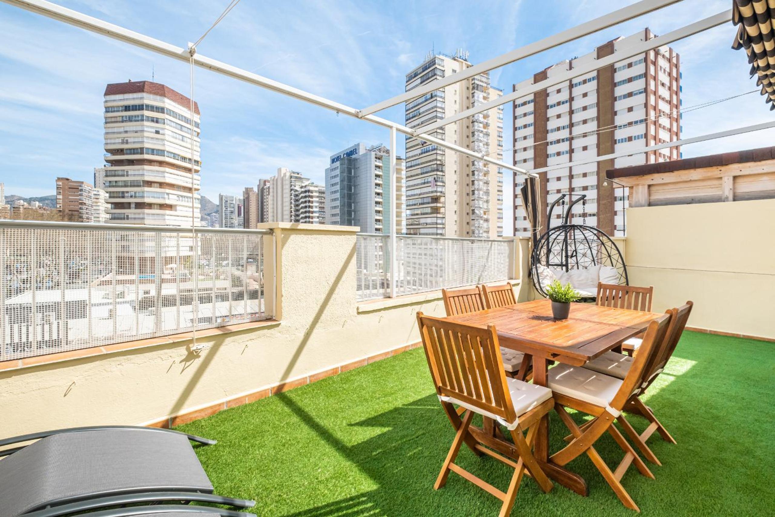 Penthouse Ancla 562 Levante Beach view 4