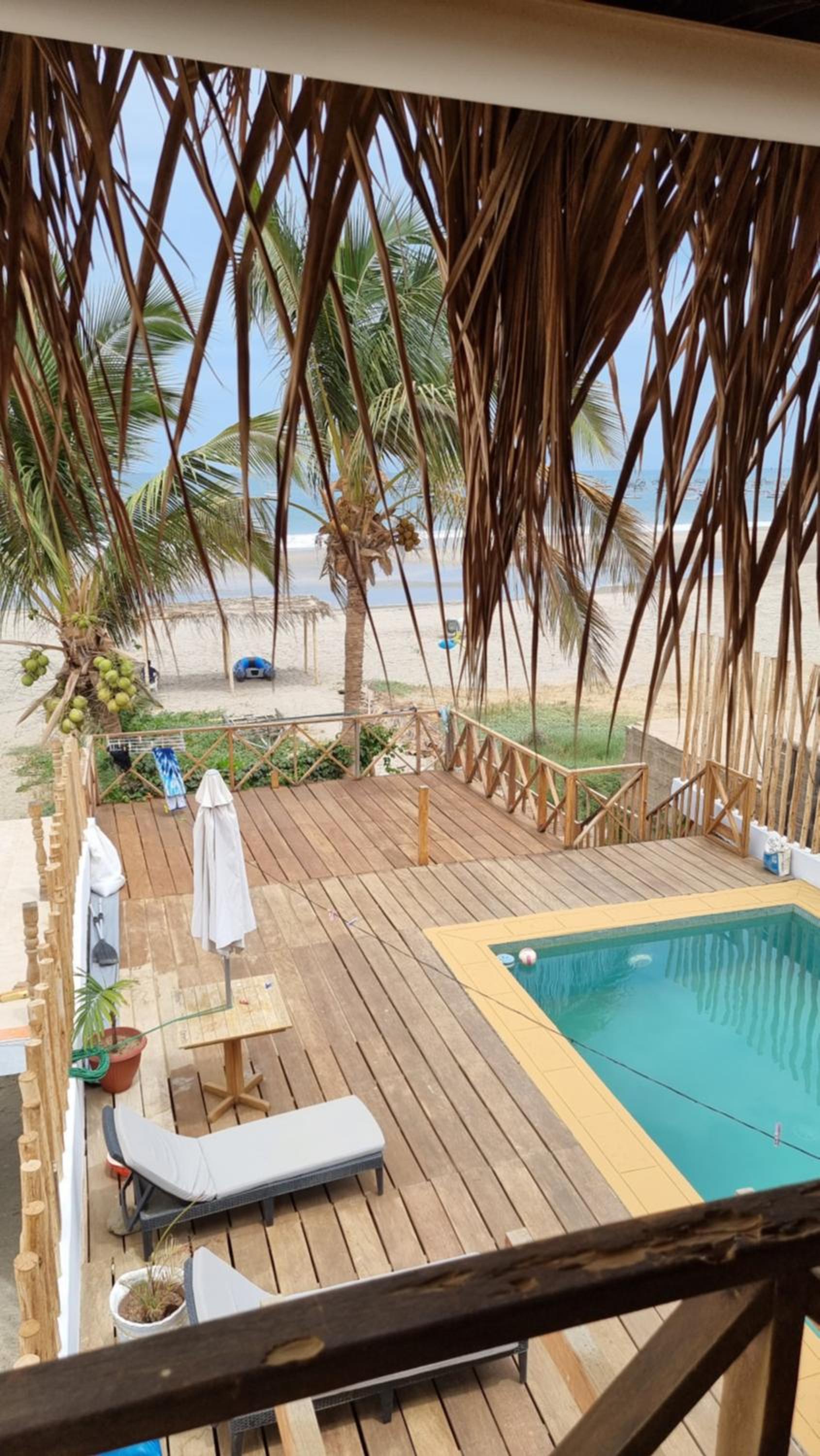 Hermosa casa de playa frente al mar view 2