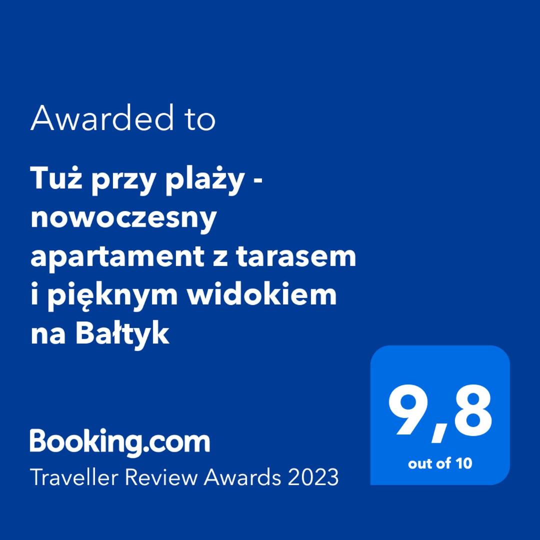 Tuż przy plaży - nowoczesny apartament z tarasem i pięknym widokiem na Bałtyk view 2