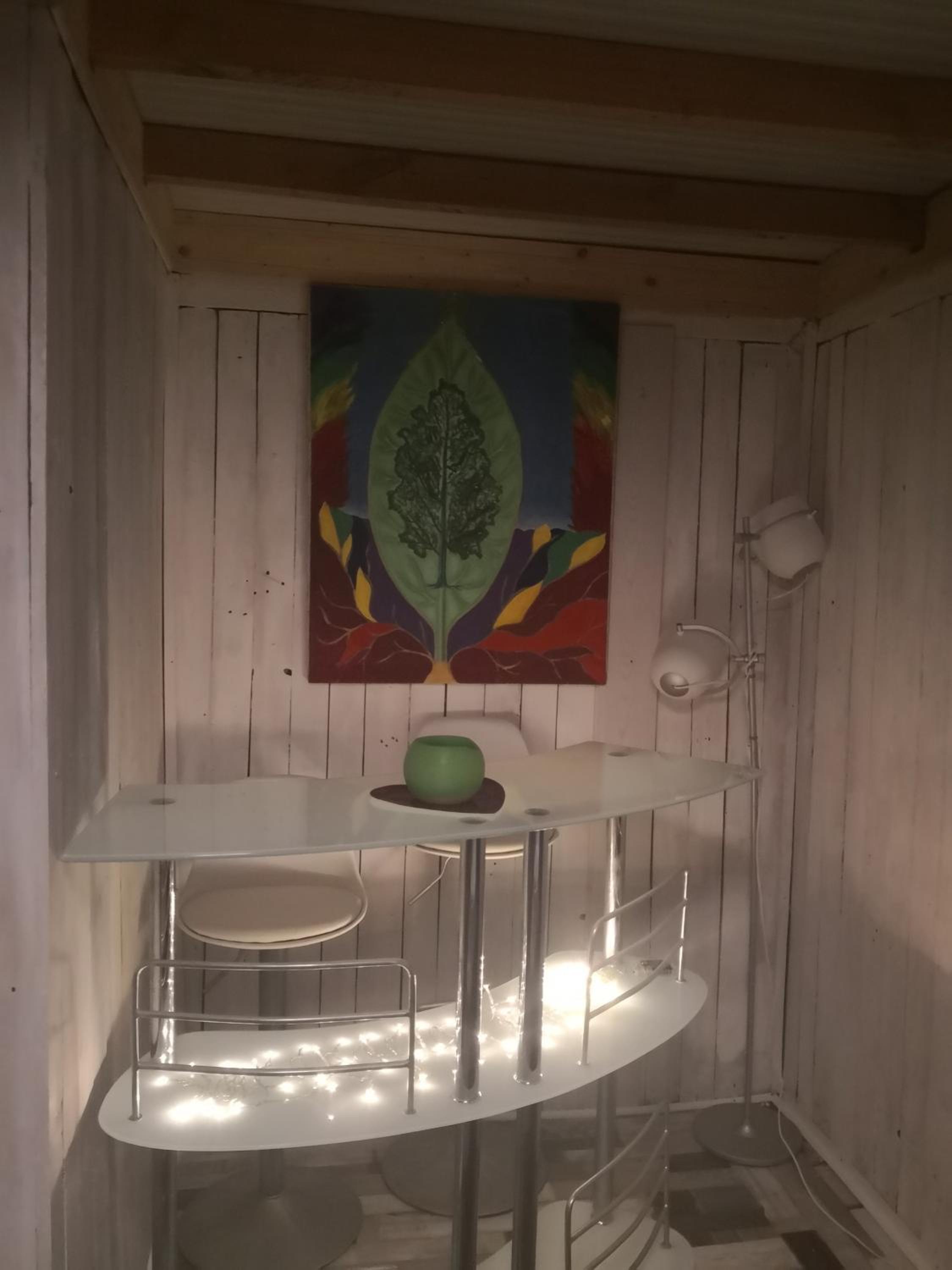 Flor de Loto Romantic Woodhouse casita camping