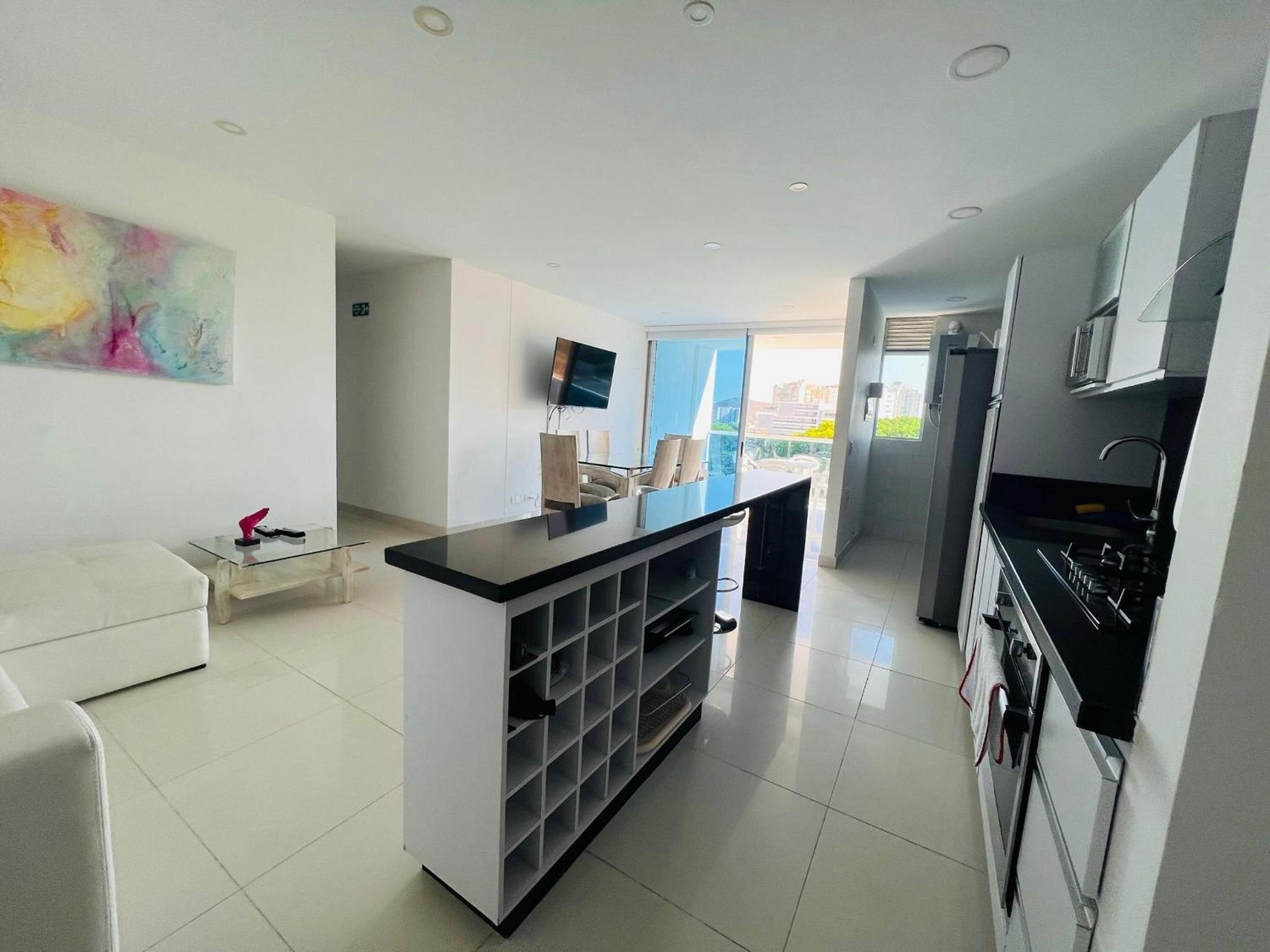 Edificio Tayrona Beach Apto de 3 habitaciones familiar muy comodo
