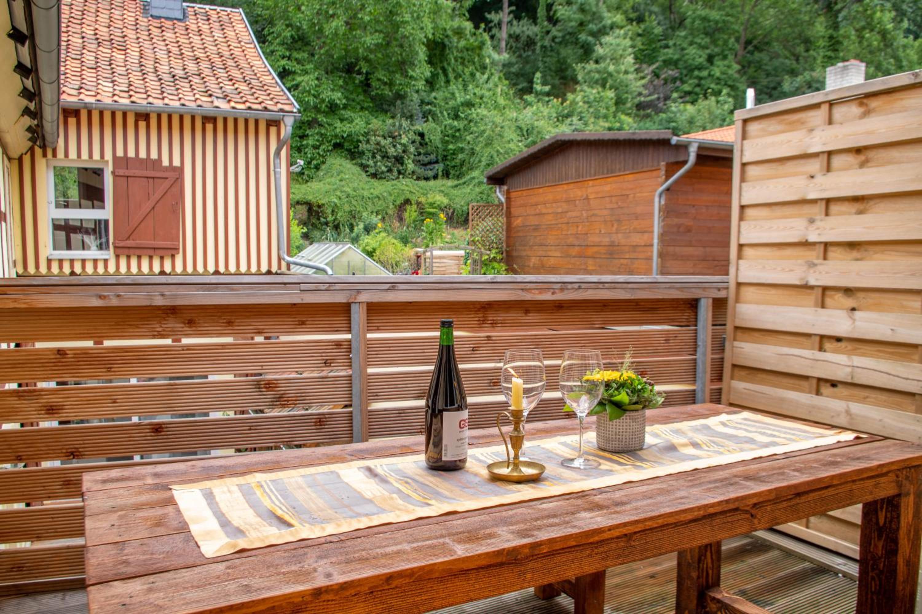 Ferienwohnung am Fuße des Schlosses