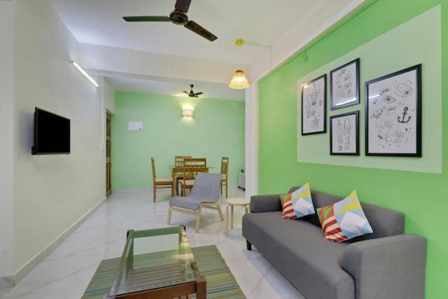 Luxury 2BHK Apartment near Calangute Baga beach with Pool