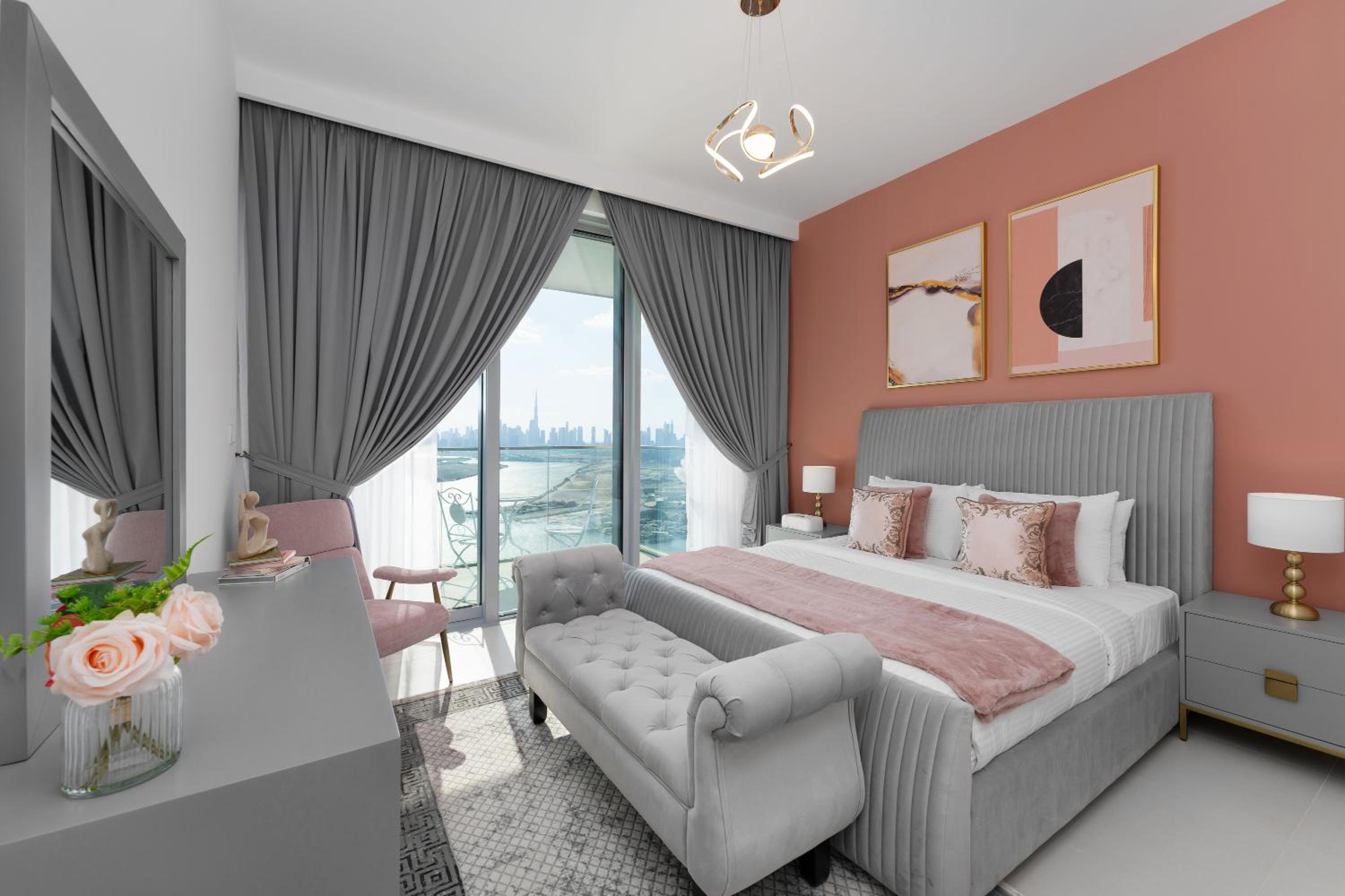 Maison Privee - Trendy Apt on the Creek w/ Superb Dubai Skyline Vw