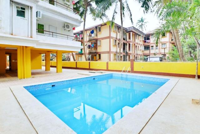 Luxury 2BHK Apartment near Calangute Baga beach with Pool
