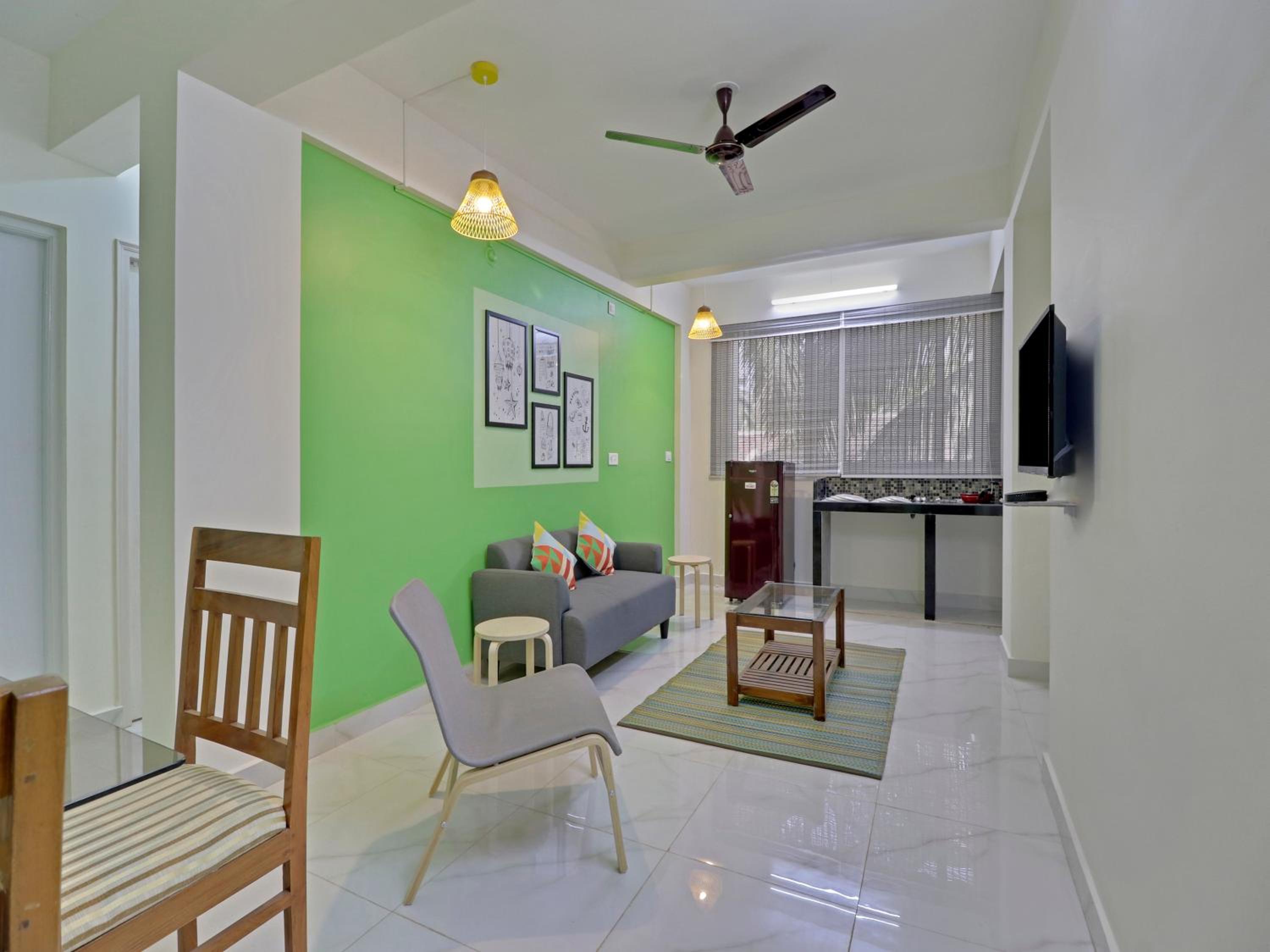 Luxury 2BHK Apartment near Calangute Baga beach with Pool