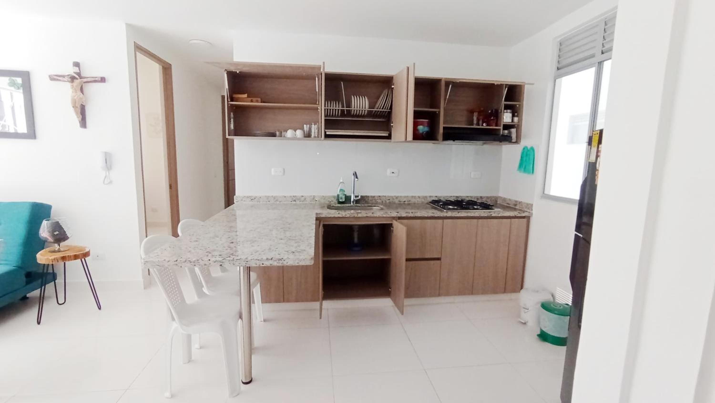 Apartamento Fresco Conjunto Ideal para Familias 3 Habitaciones Piscina Parqueadero