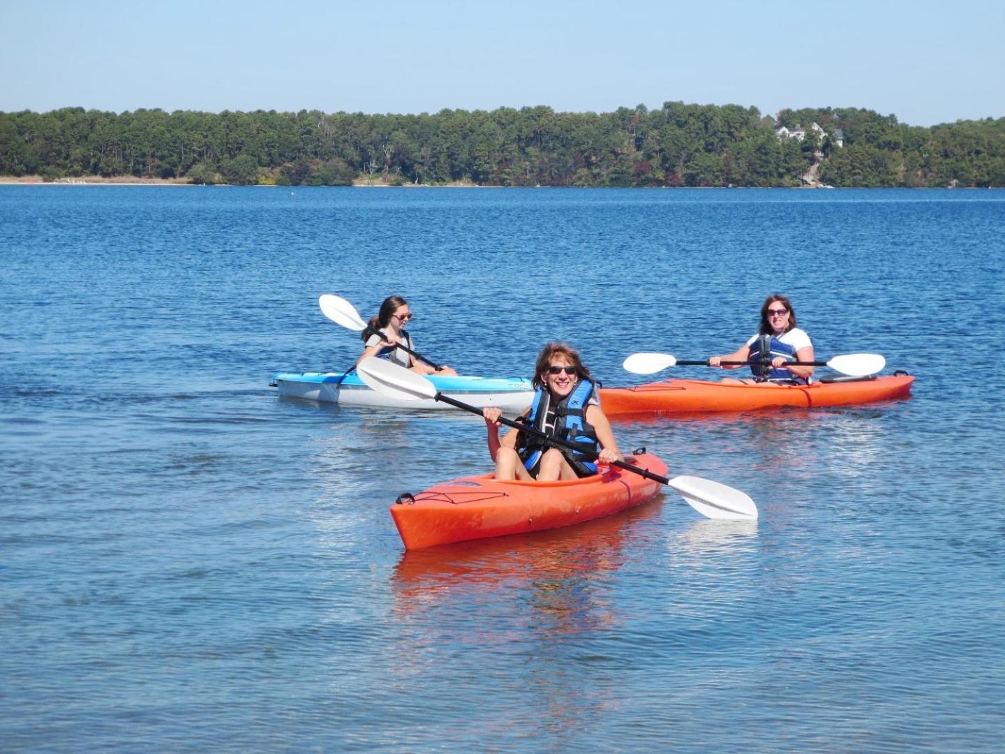 Long Pond Escape—Decks, Kayaks Fishing