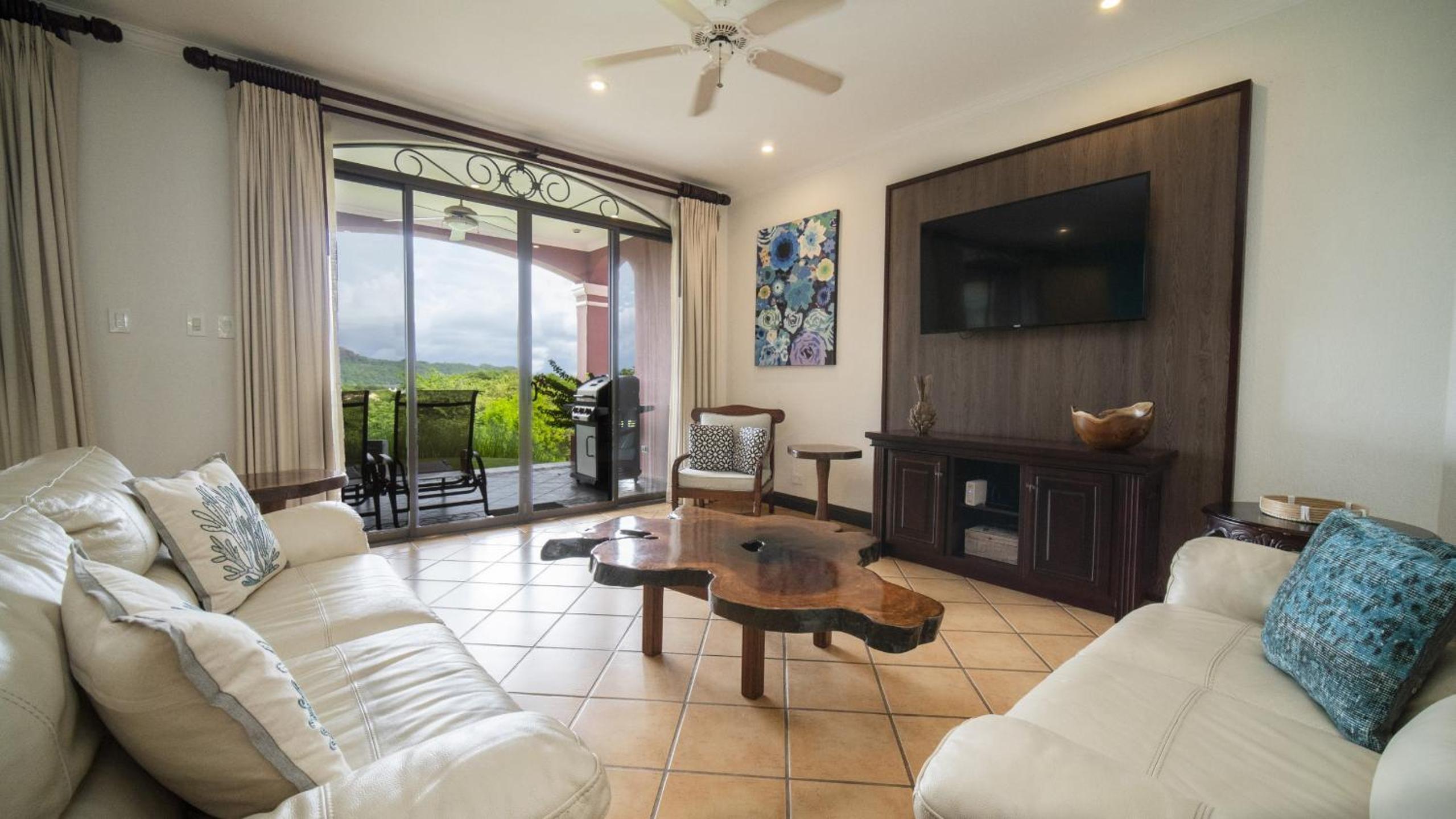 Spacious 4BR Condo with Partial Ocean View - Bougainvillea - Reserva Conchal