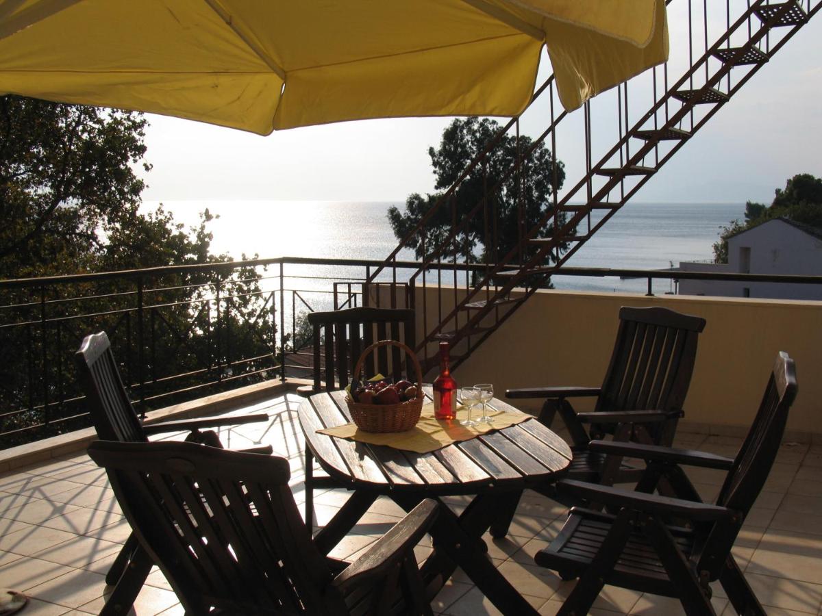 outdoor BBQ area