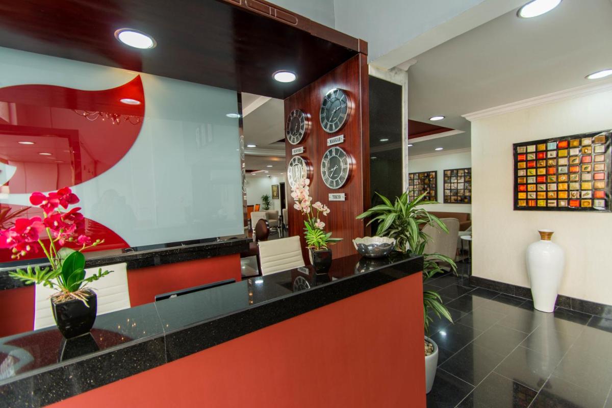 hotel reception