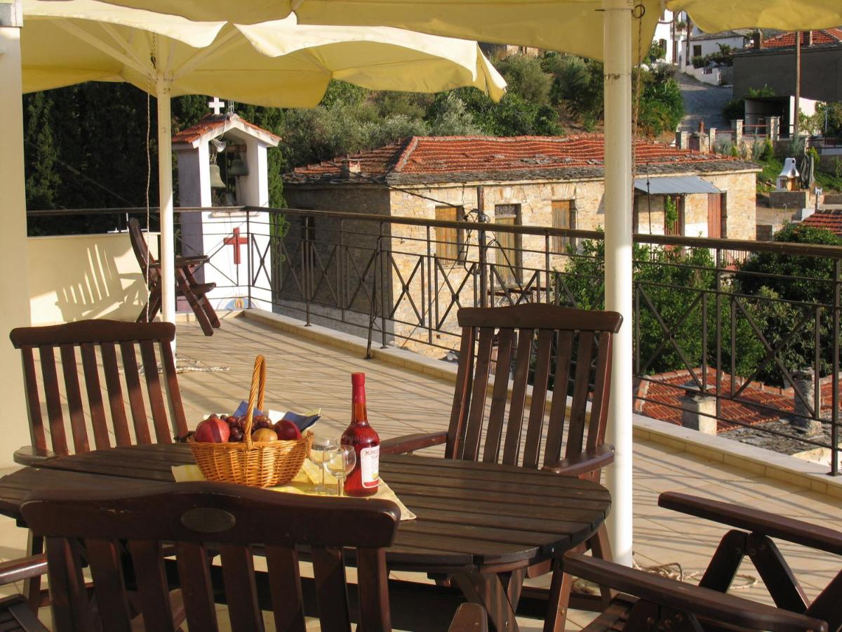 outdoor BBQ area