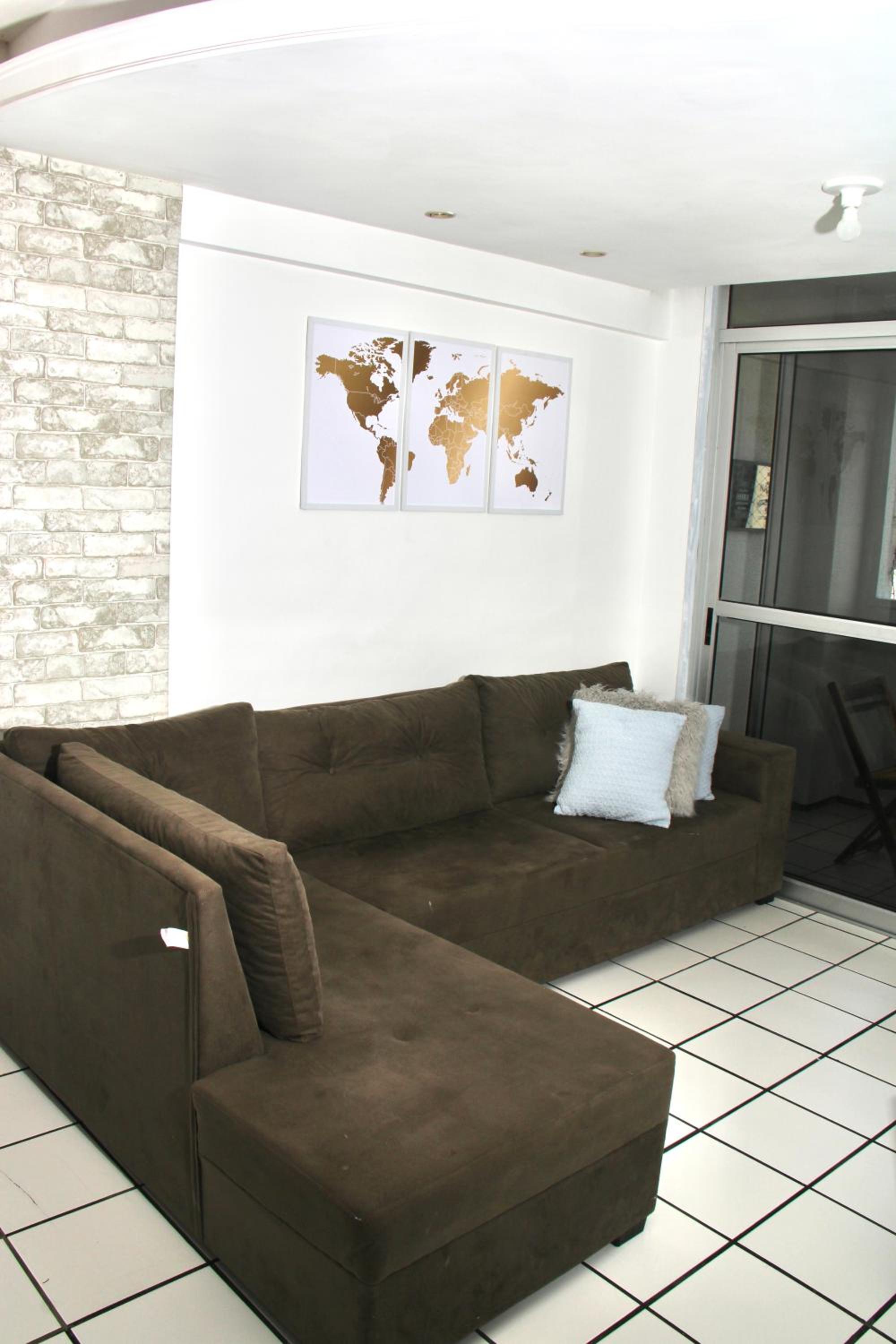 Apartamento Praia de Iracema com vista mar