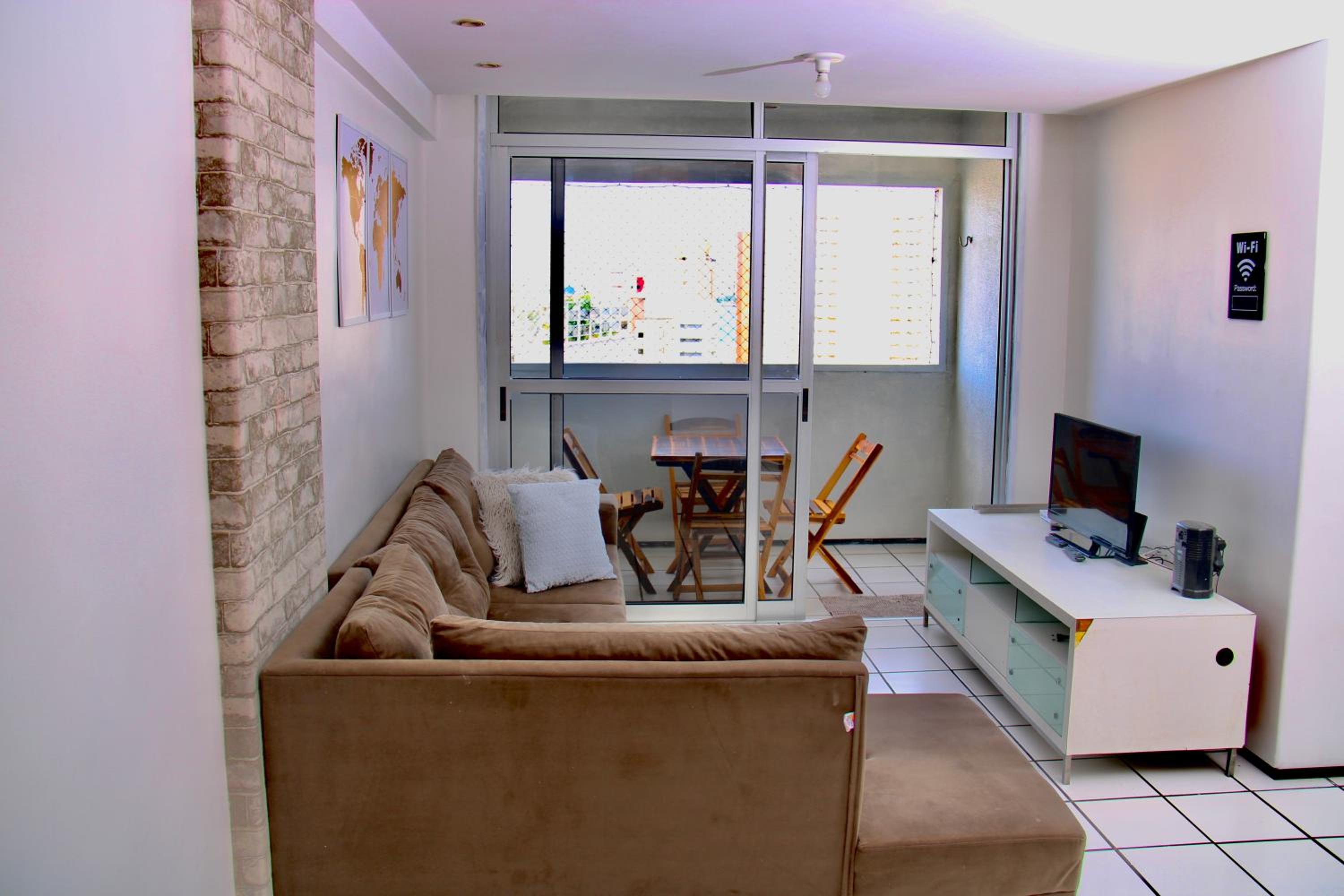 Apartamento Praia de Iracema com vista mar